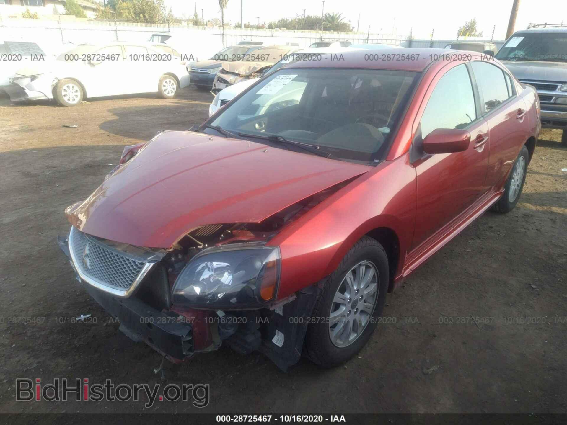 2010 MITSUBISHI GALANT - VIN: 4A32B2FF0AE017389 - Фото 2