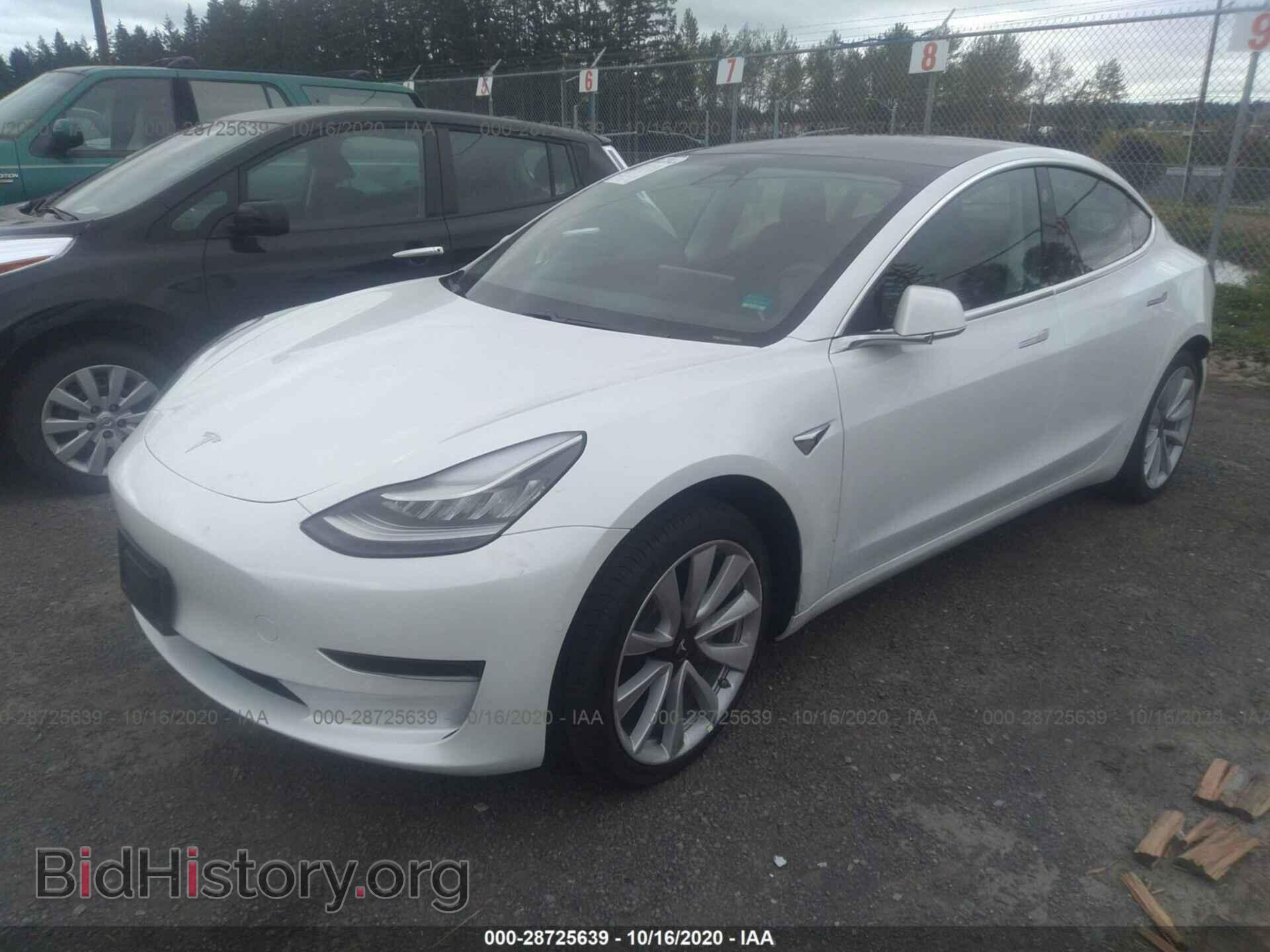 2020 TESLA MODEL 3 - VIN: 5YJ3E1EA7LF745887 - Photo 2