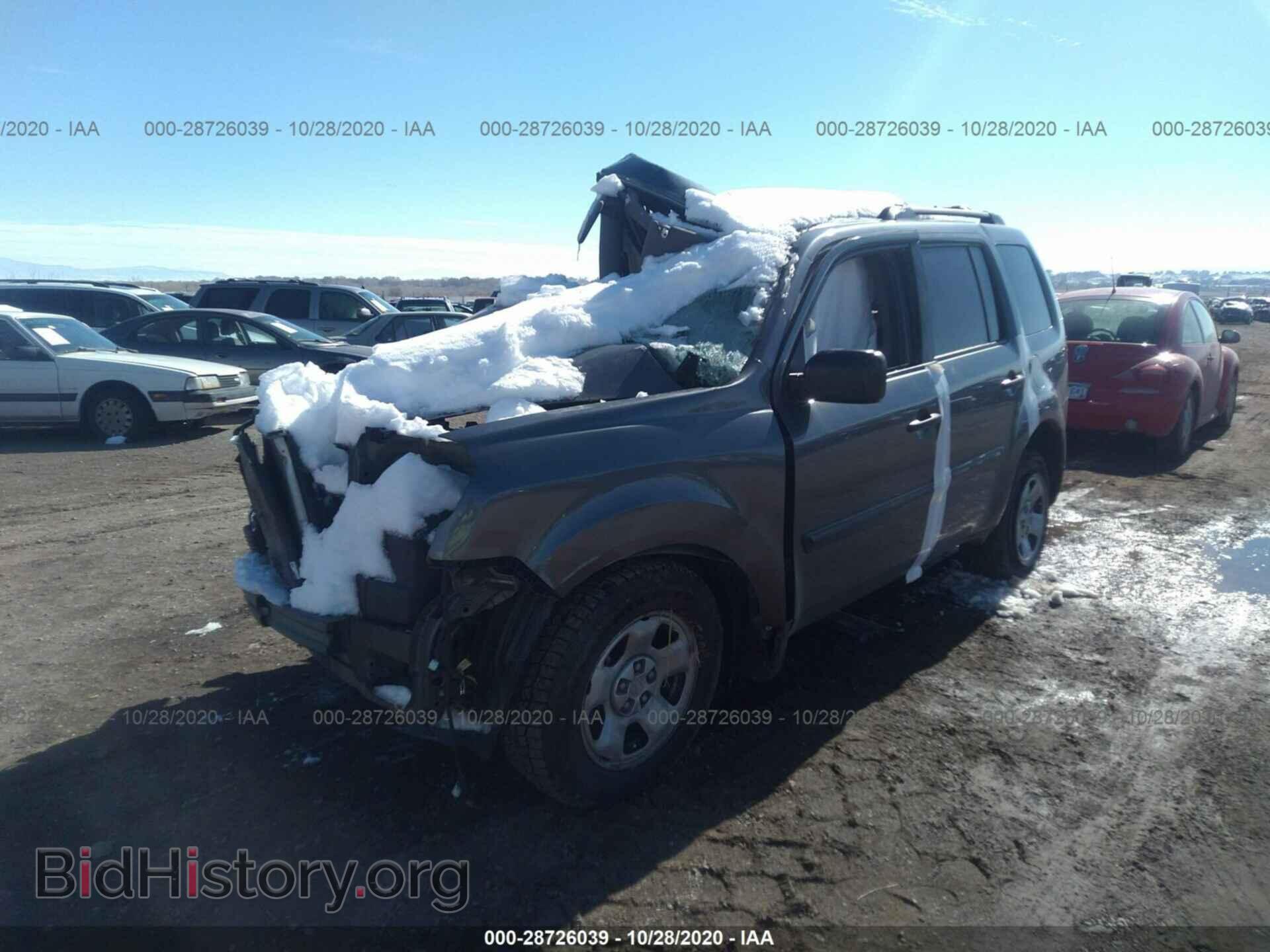 2011 HONDA PILOT - VIN: 5FNYF4H24BB029732 - Фото 2
