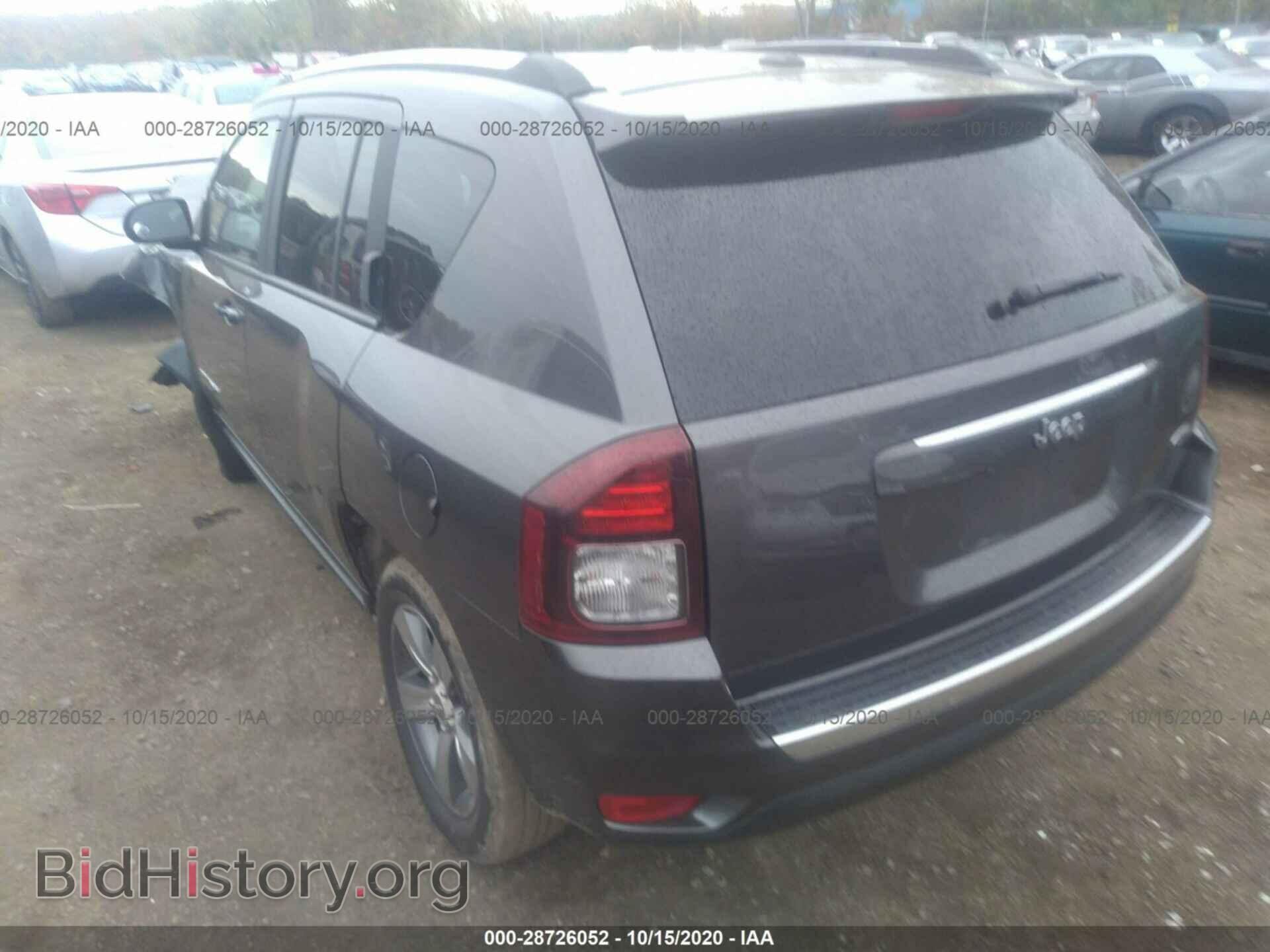 2016 JEEP COMPASS - VIN: 1C4NJCEA4GD720412 - Фото 3