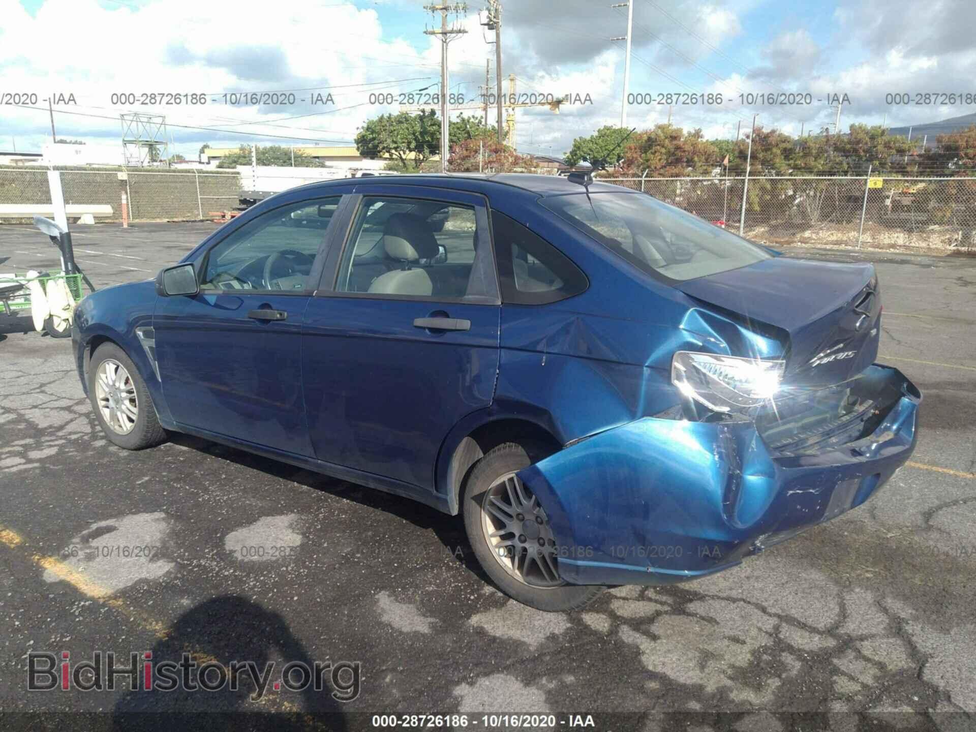 2008 FORD FOCUS - VIN: 1FAHP35N88W196174 - Фото 3