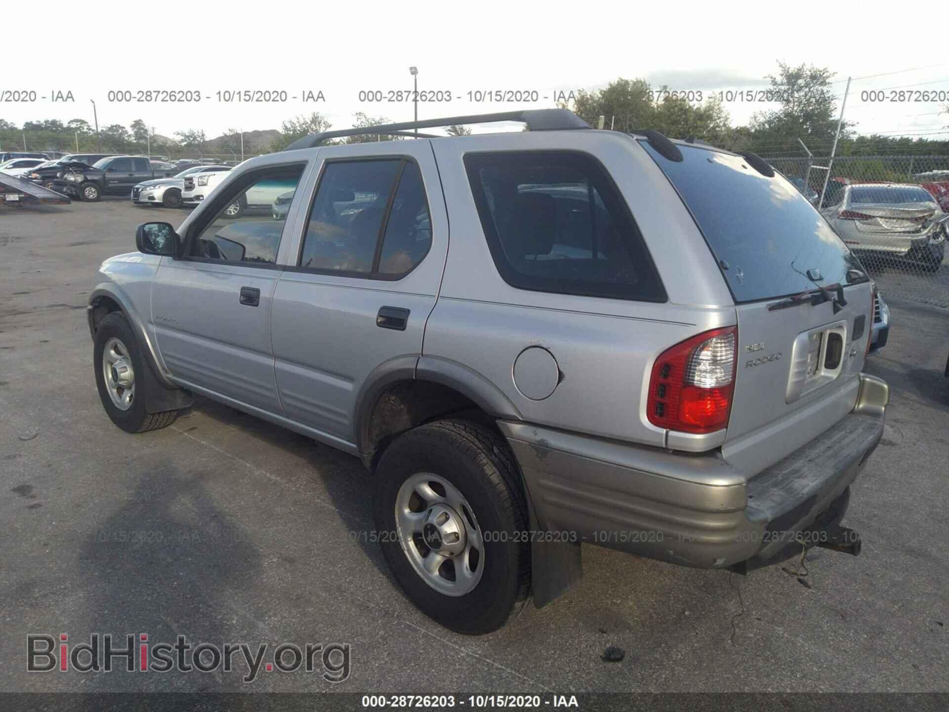2001 ISUZU RODEO - VIN: 4S2CK58D114362395 - Фото 3