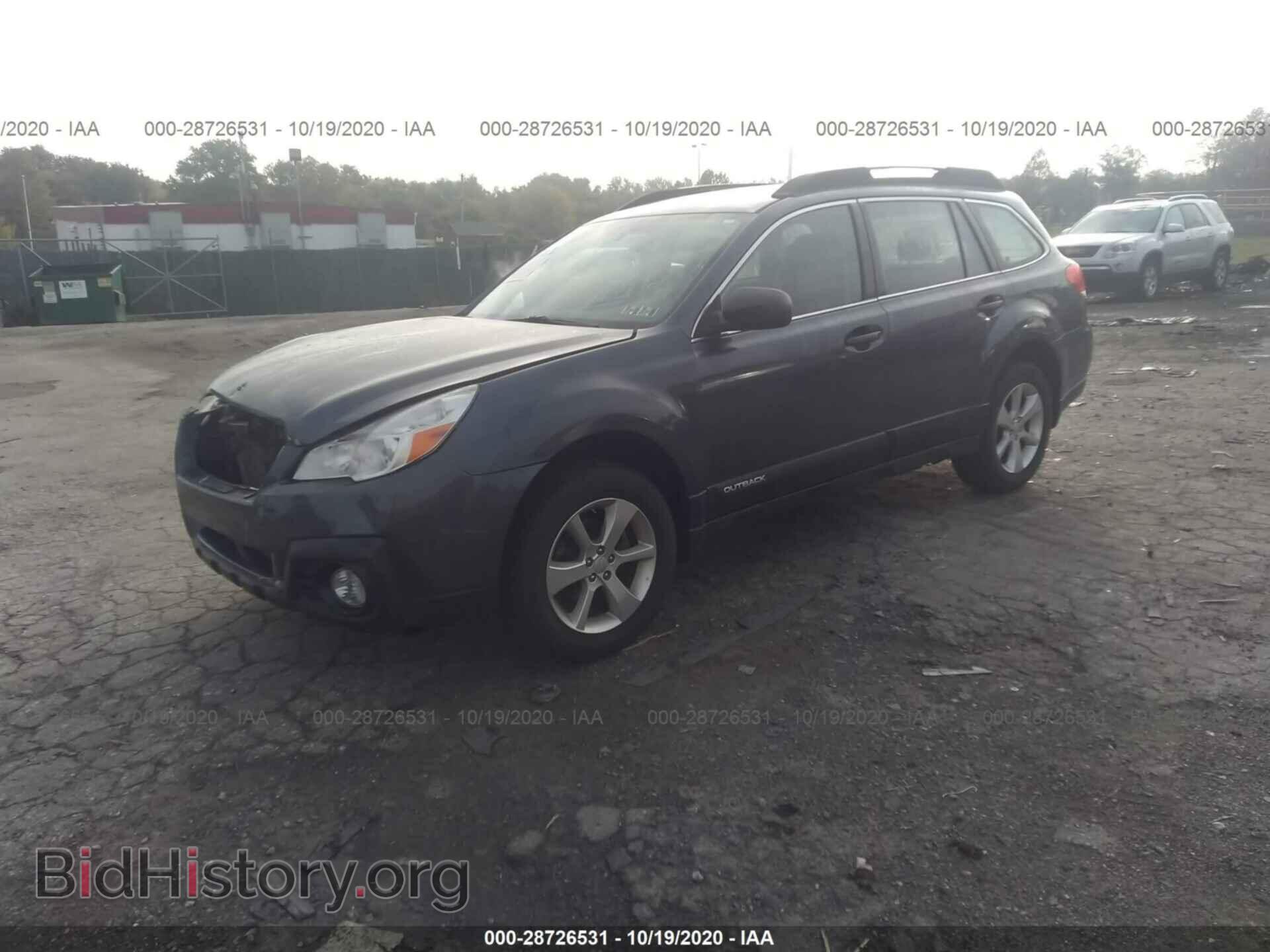2014 SUBARU OUTBACK - VIN: 4S4BRBAC9E3256397 - Фото 2