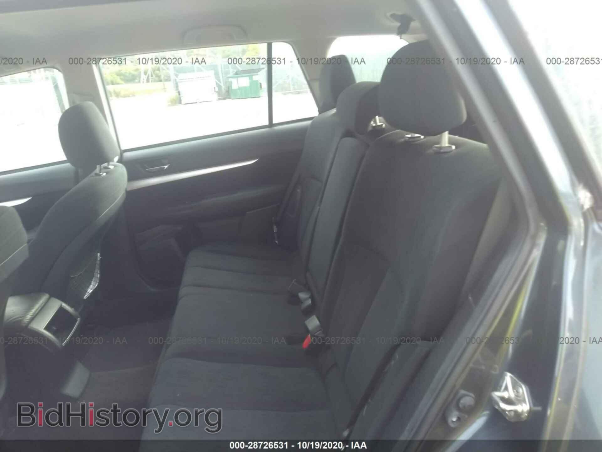 2014 SUBARU OUTBACK - VIN: 4S4BRBAC9E3256397 - Фото 8