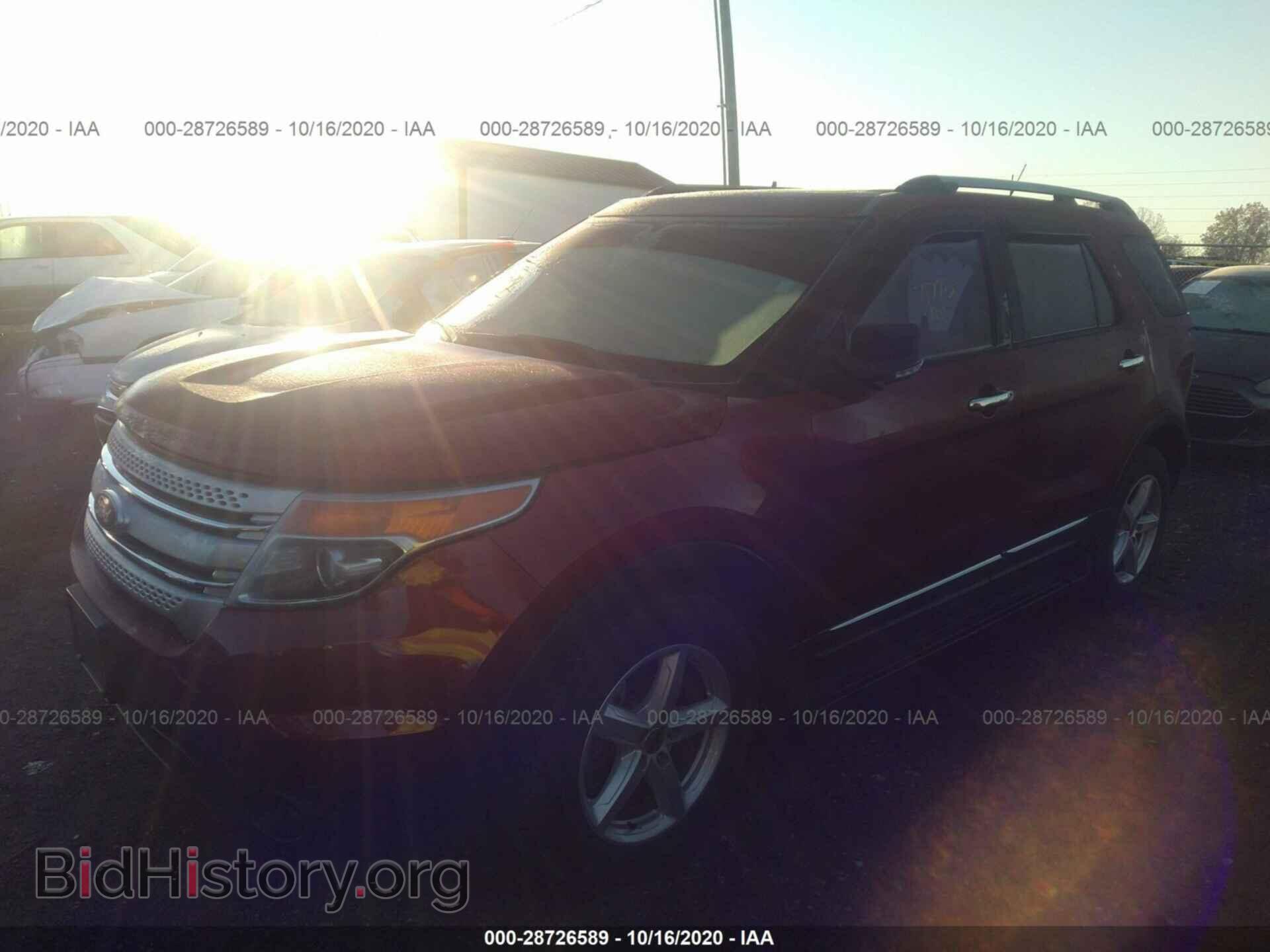 2015 FORD EXPLORER - VIN: 1FM5K8D87FGA62537 - Фото 2