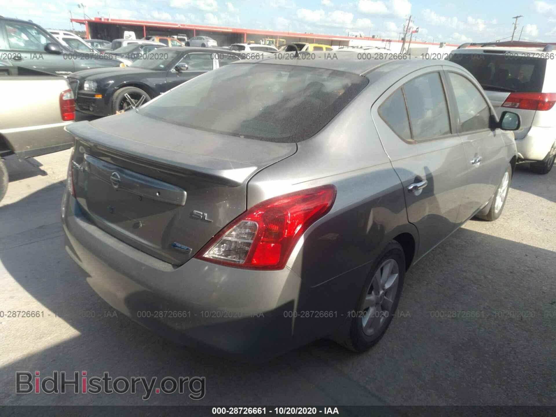 2012 NISSAN VERSA - VIN: 3N1CN7AP2CL876730 - Photo 4