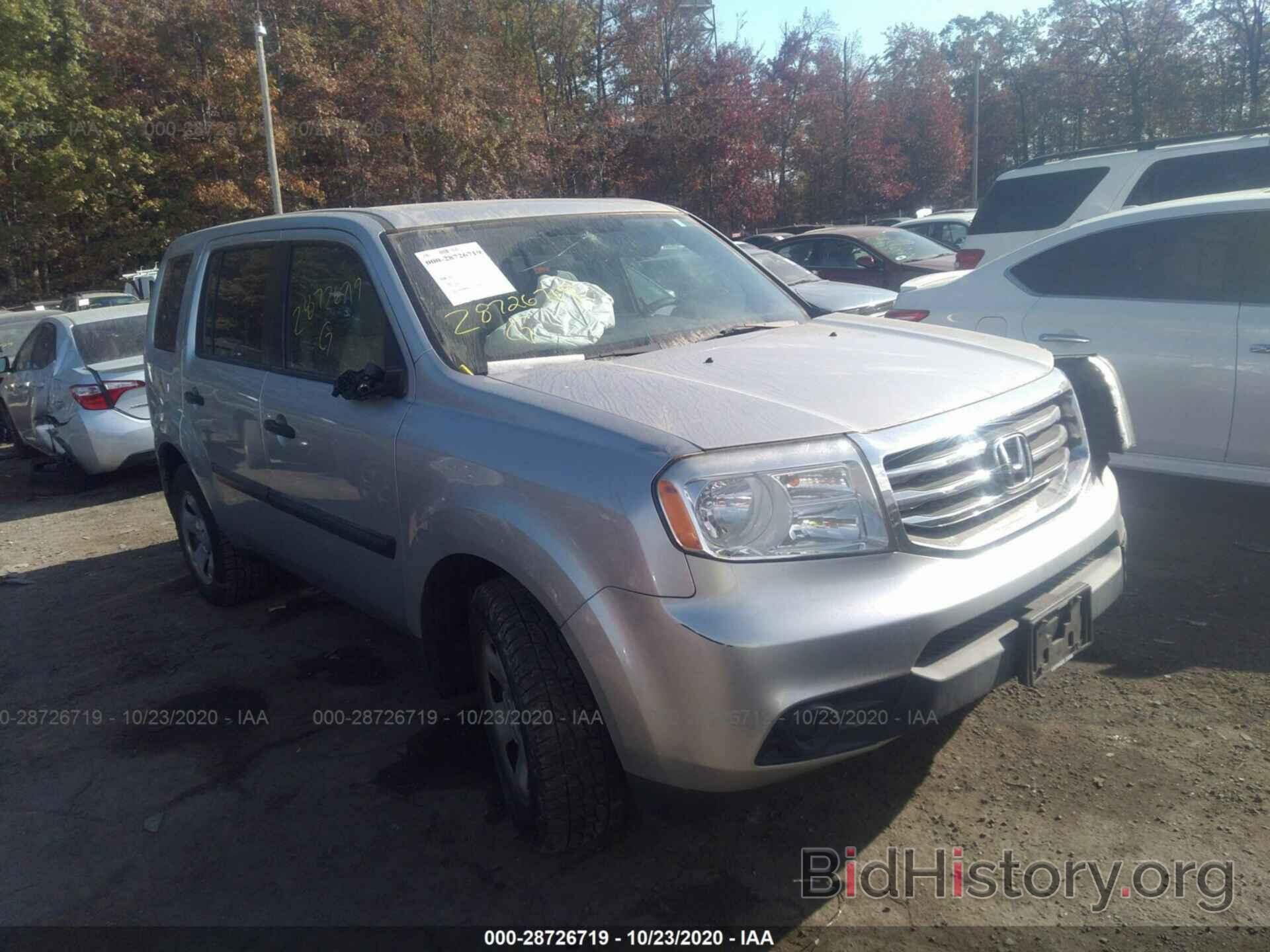 Photo 5FNYF4H21EB014013 - HONDA PILOT 2014