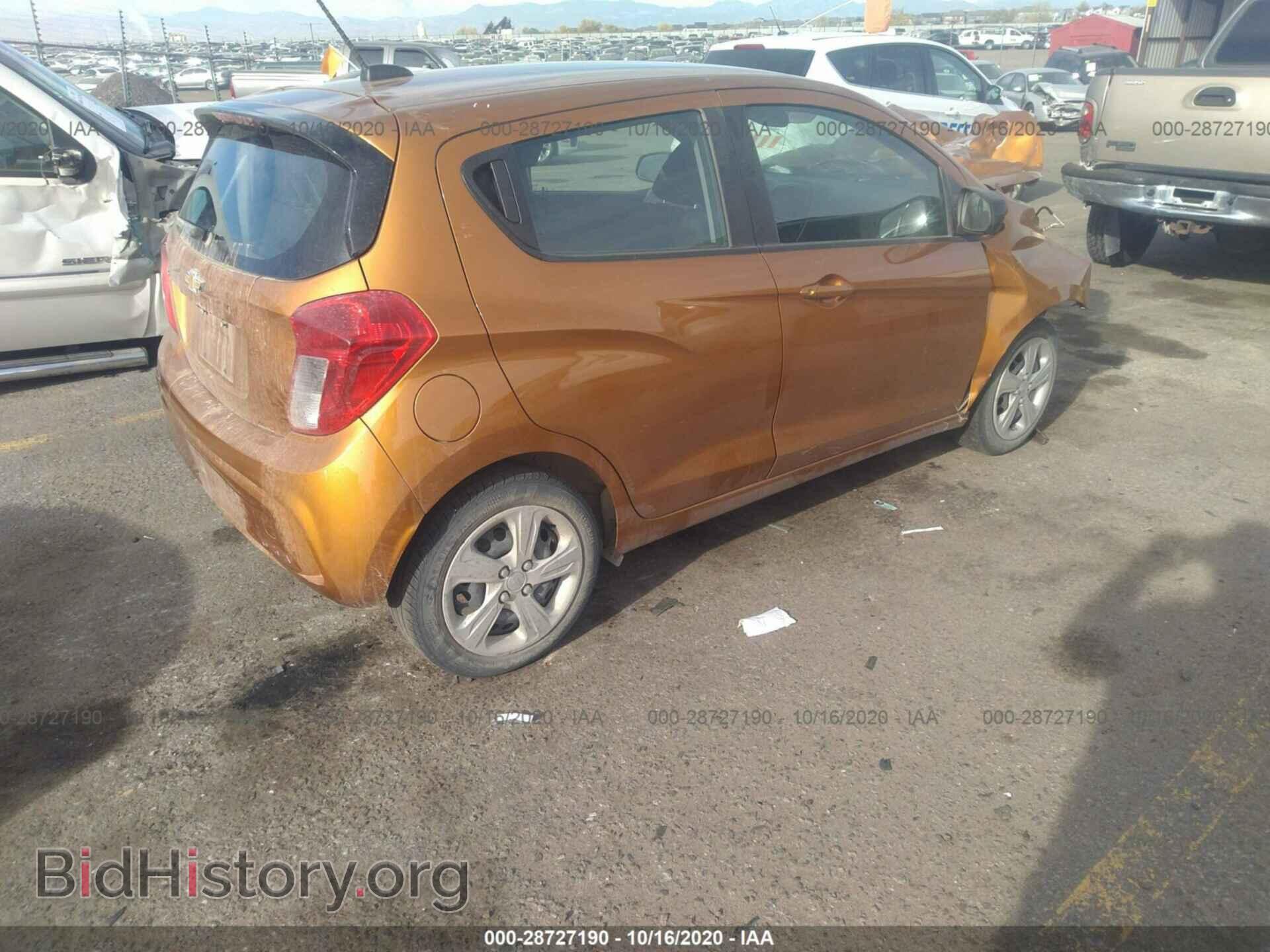 2019 CHEVROLET SPARK - VIN: KL8CA6SA2KC703595 - Фото 4