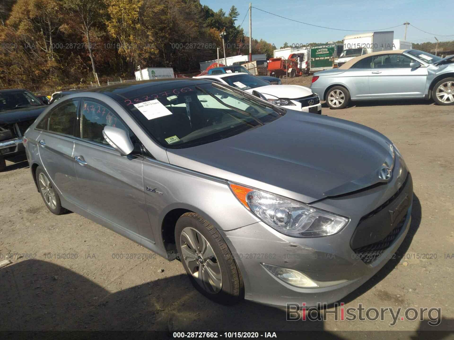 Photo KMHEC4A44FA122929 - HYUNDAI SONATA HYBRID 2015