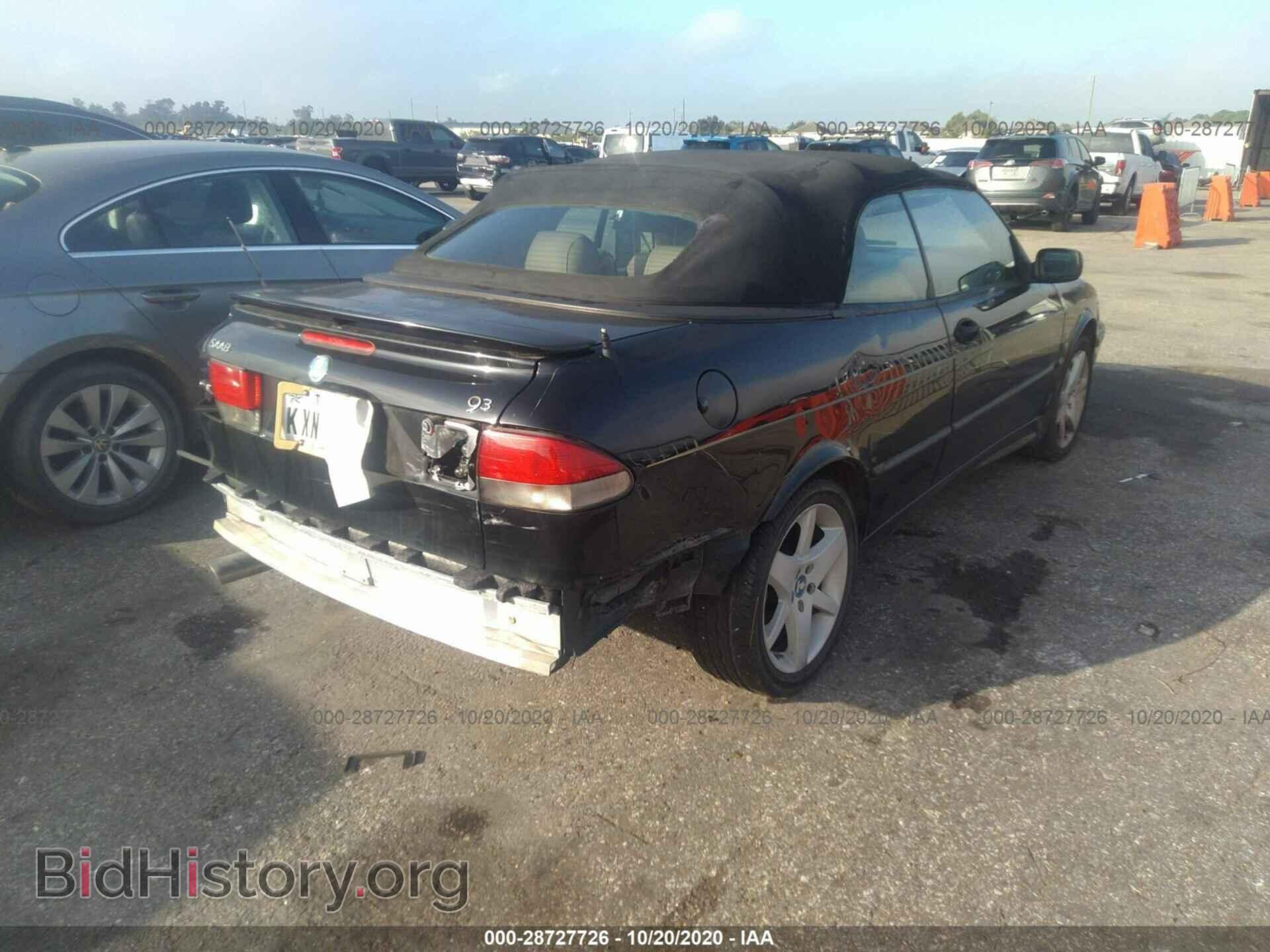 2002 SAAB 9-3 - VIN: YS3DF78K927016165 - Photo 4