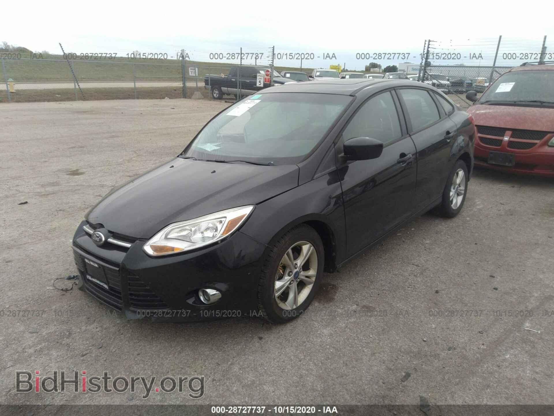 2012 FORD FOCUS - VIN: 1FAHP3F21CL361500 - Фото 2