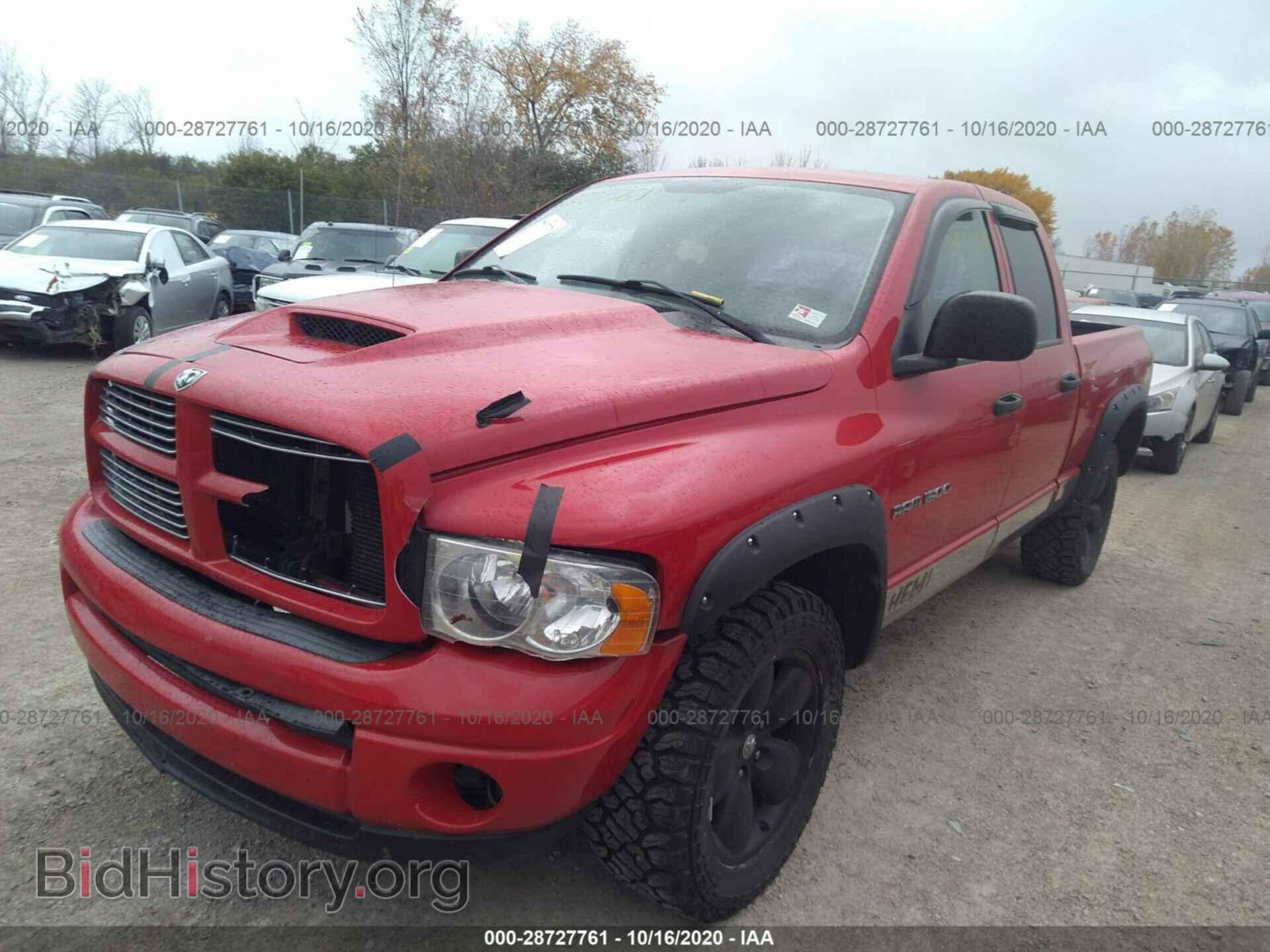 2003 DODGE RAM 1500 - VIN: 1D7HU18D23J654894 - Фото 2