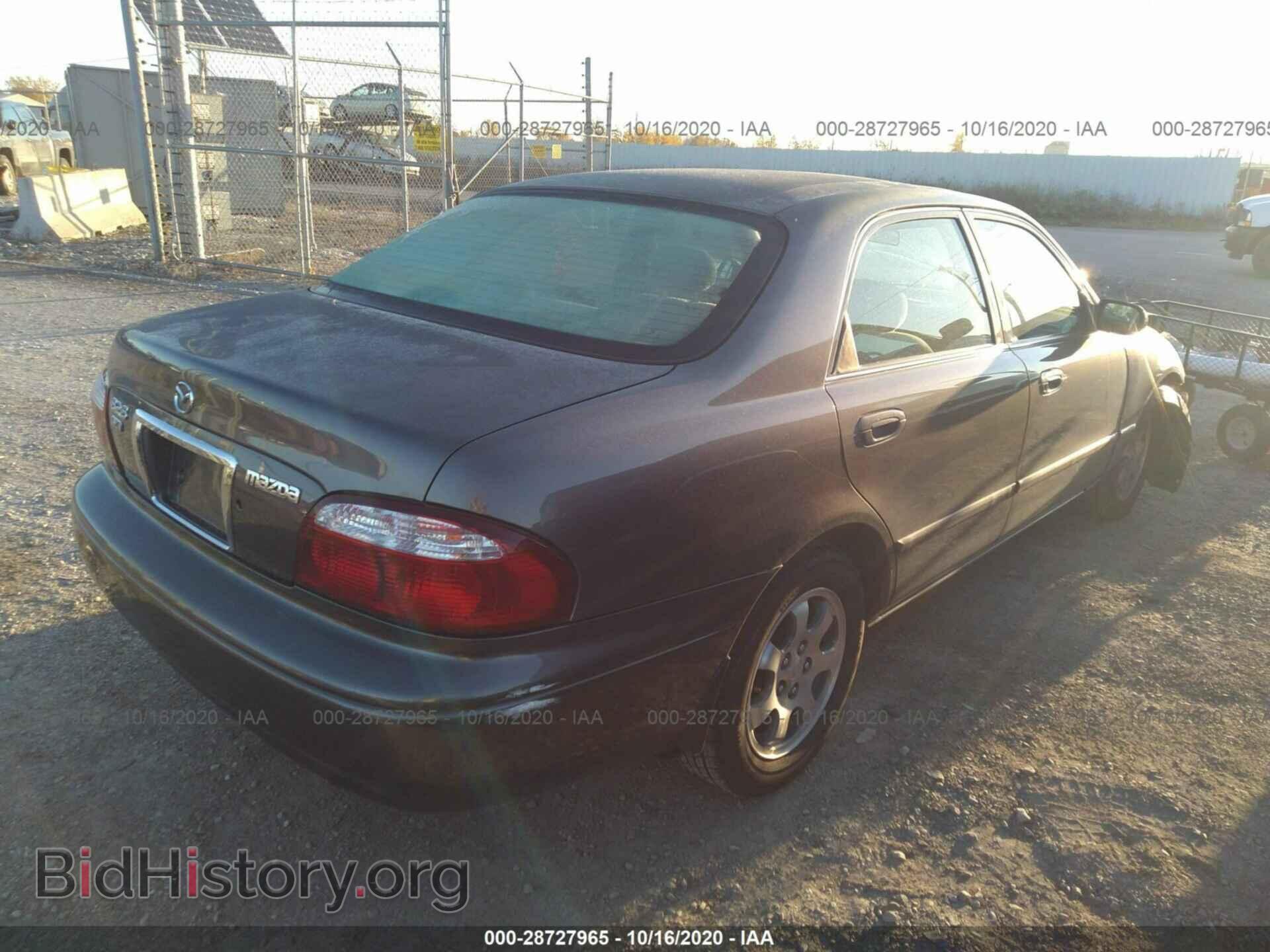2001 MAZDA 626 - VIN: 1YVGF22C515225920 - Фото 4