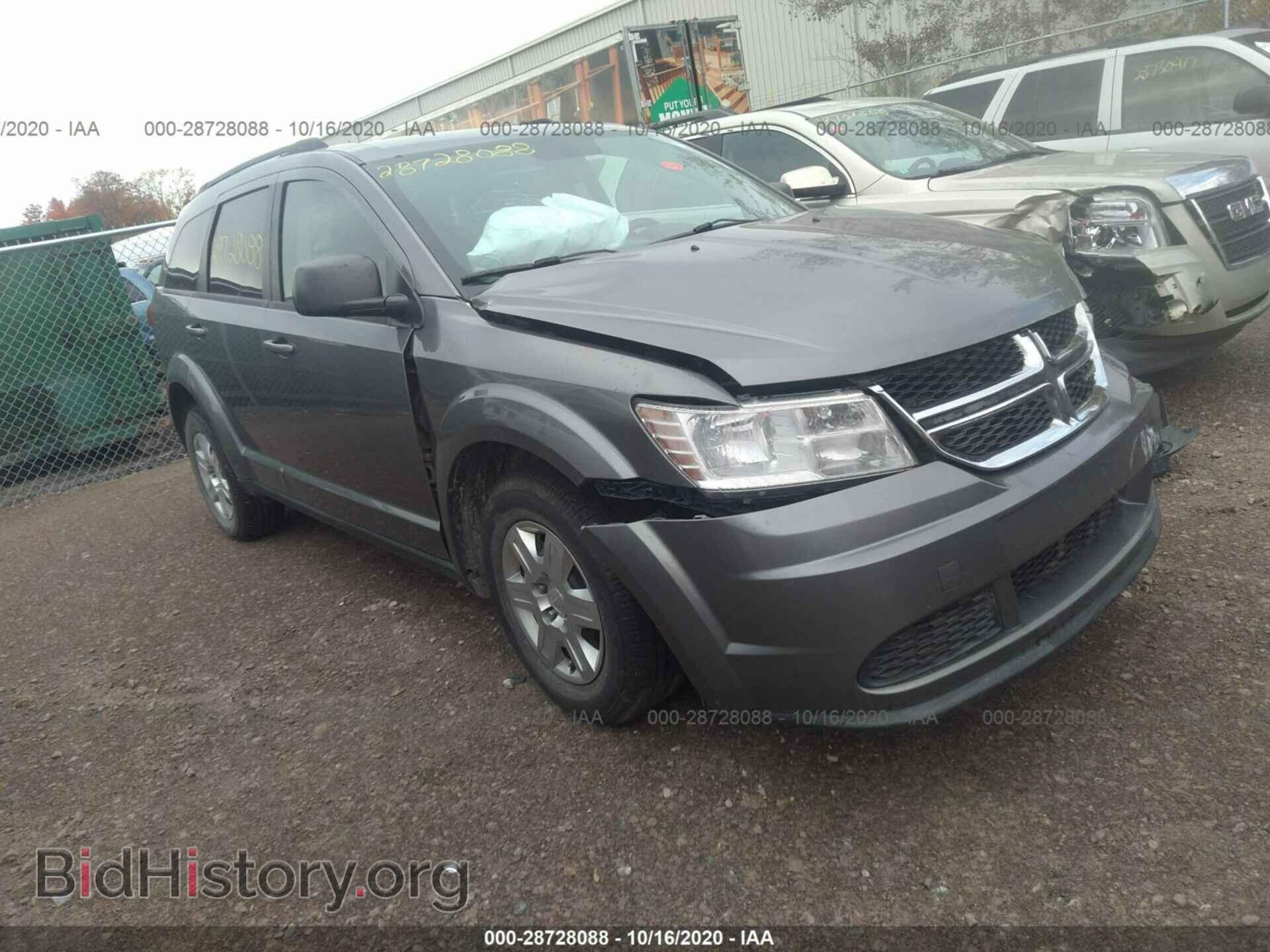 Photo 3C4PDCAB5CT289405 - DODGE JOURNEY 2012