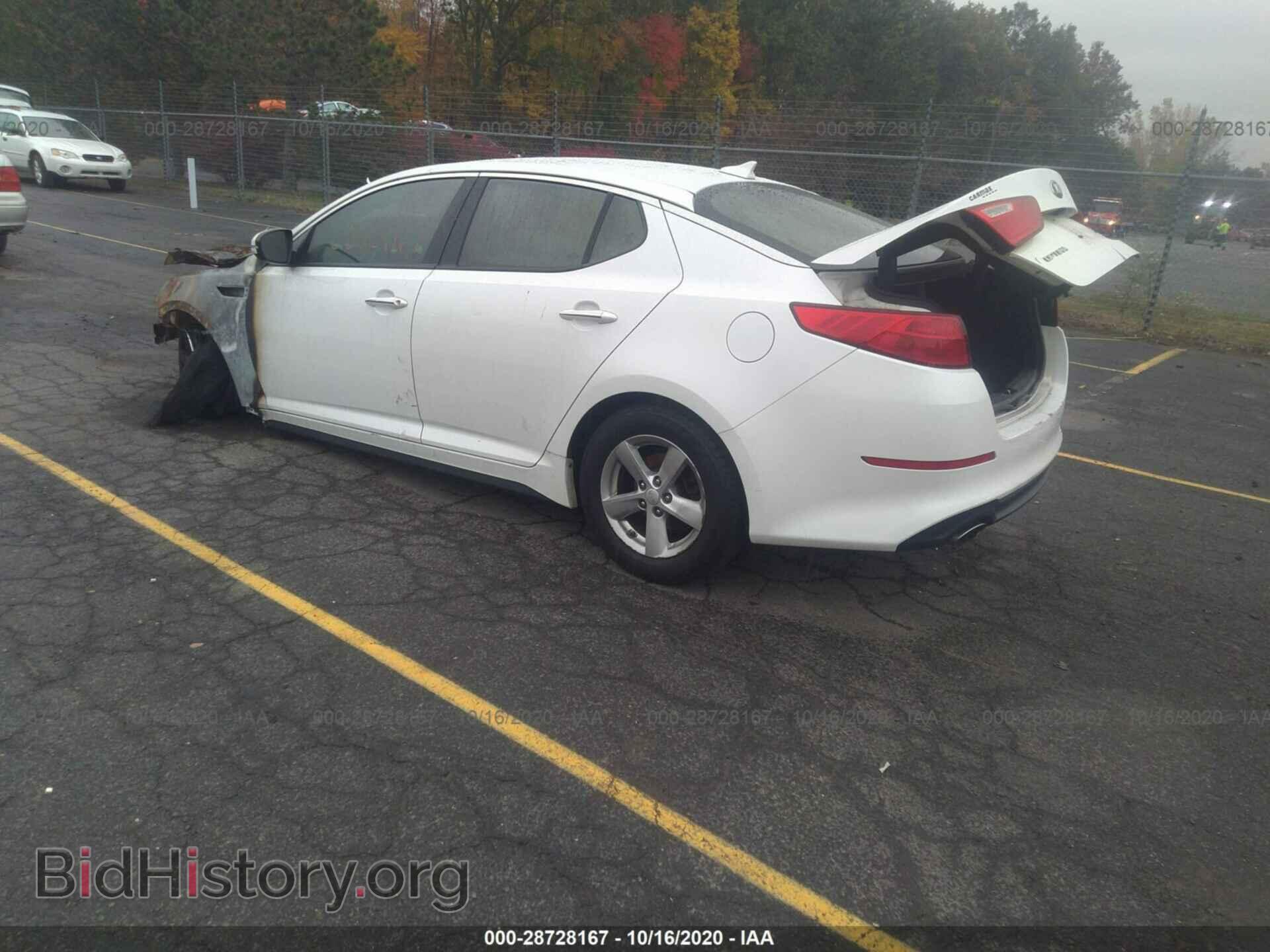2014 KIA OPTIMA - VIN: KNAGM4A71E5488887 - Photo 3