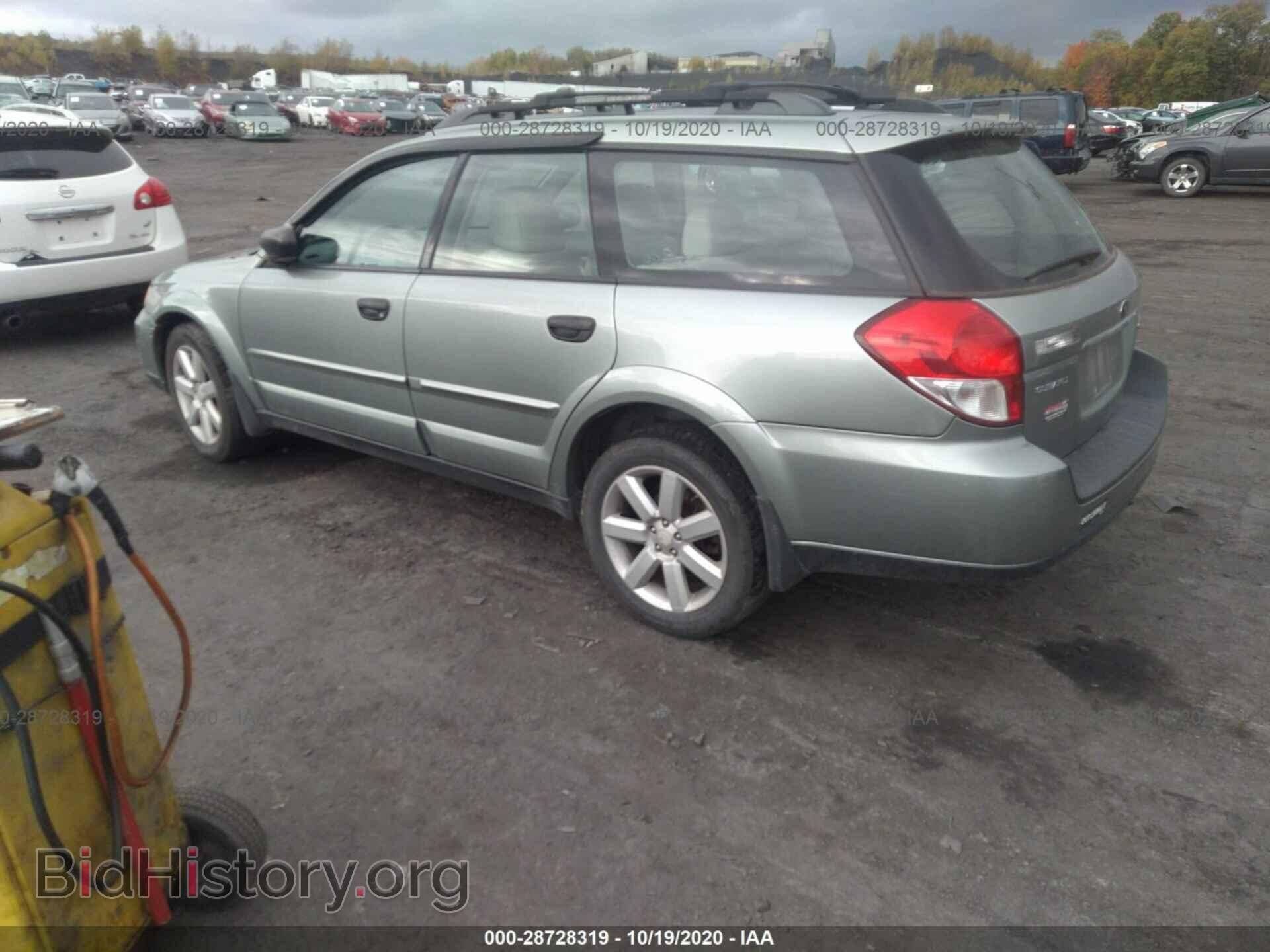 2009 SUBARU OUTBACK - VIN: 4S4BP61C497312368 - Фото 3