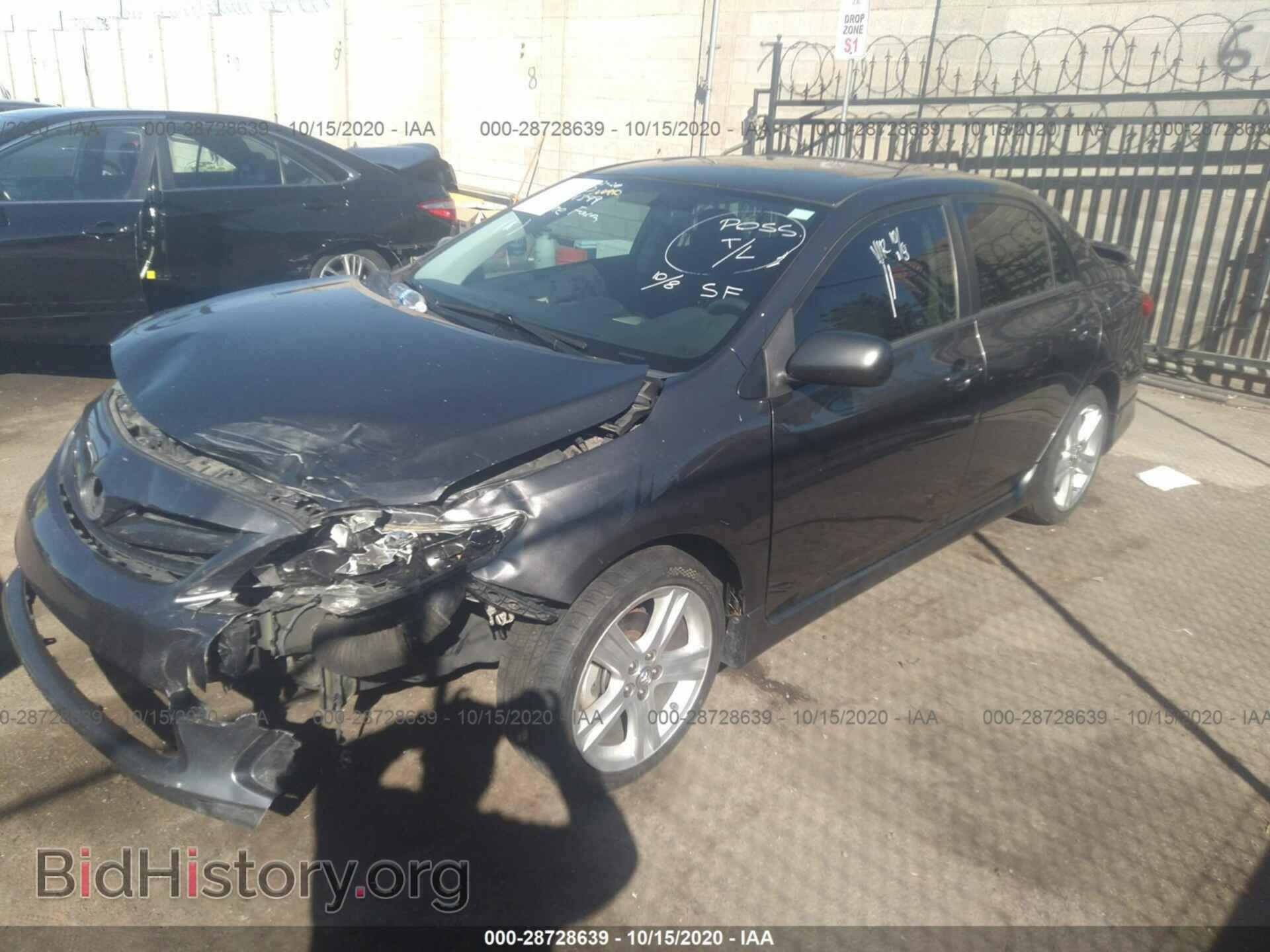 2013 TOYOTA COROLLA - VIN: 5YFBU4EE7DP161238 - Фото 2