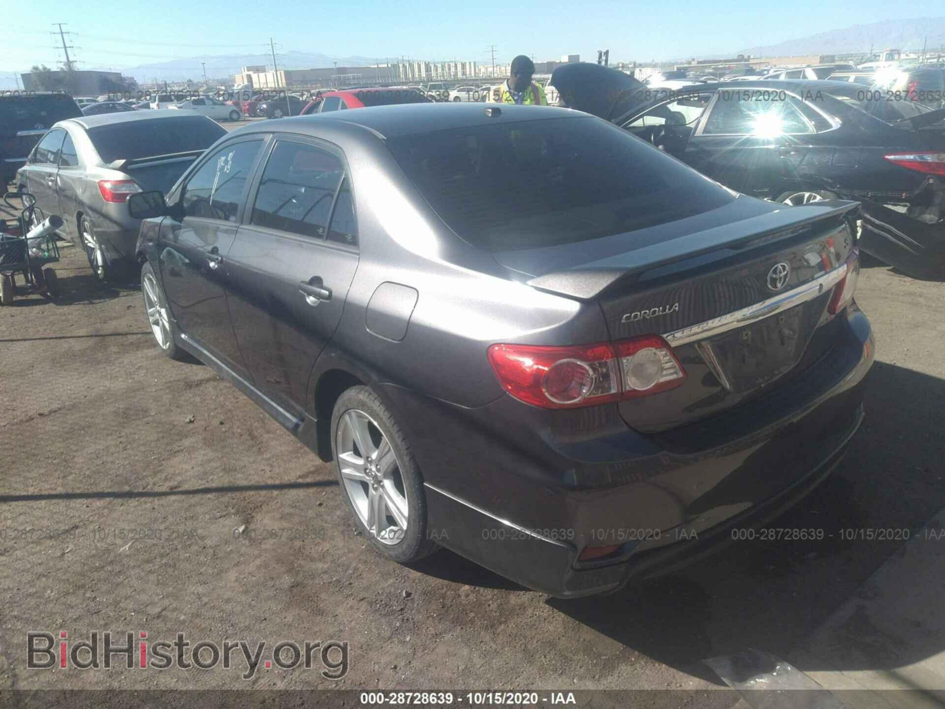 2013 TOYOTA COROLLA - VIN: 5YFBU4EE7DP161238 - Фото 3