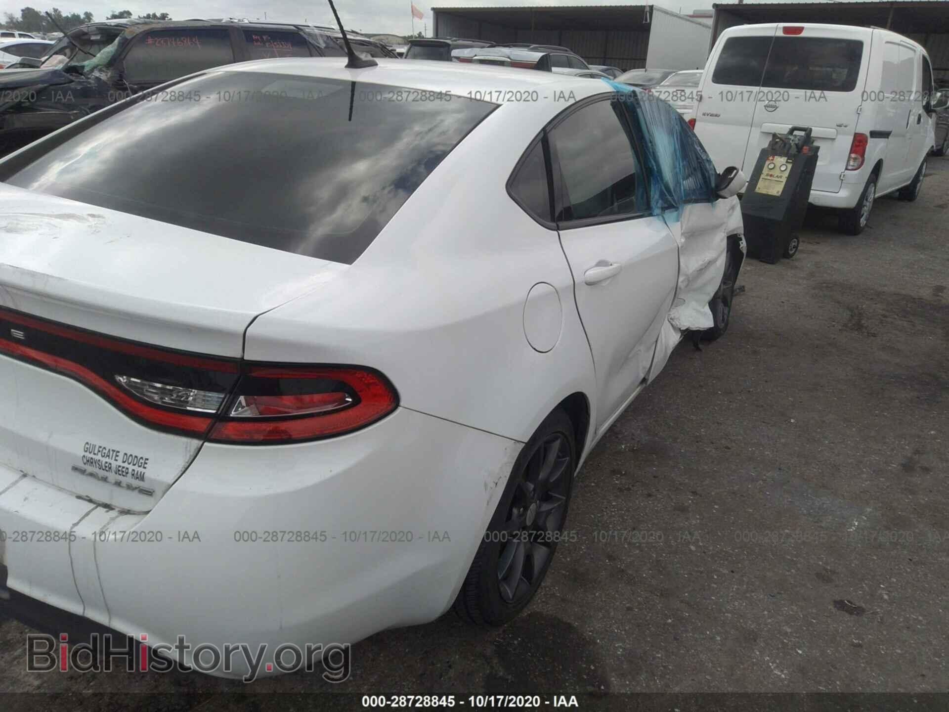 2016 DODGE DART - VIN: 1C3CDFFA0GD817528 - Фото 4