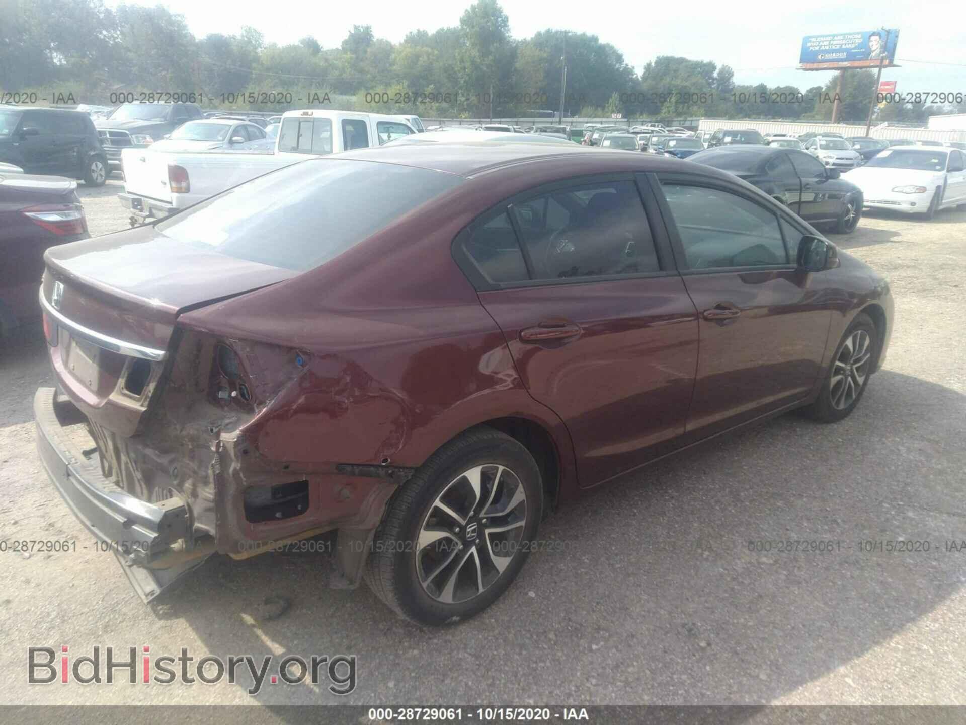 2013 HONDA CIVIC SDN - VIN: 19XFB2F85DE010775 - Фото 4