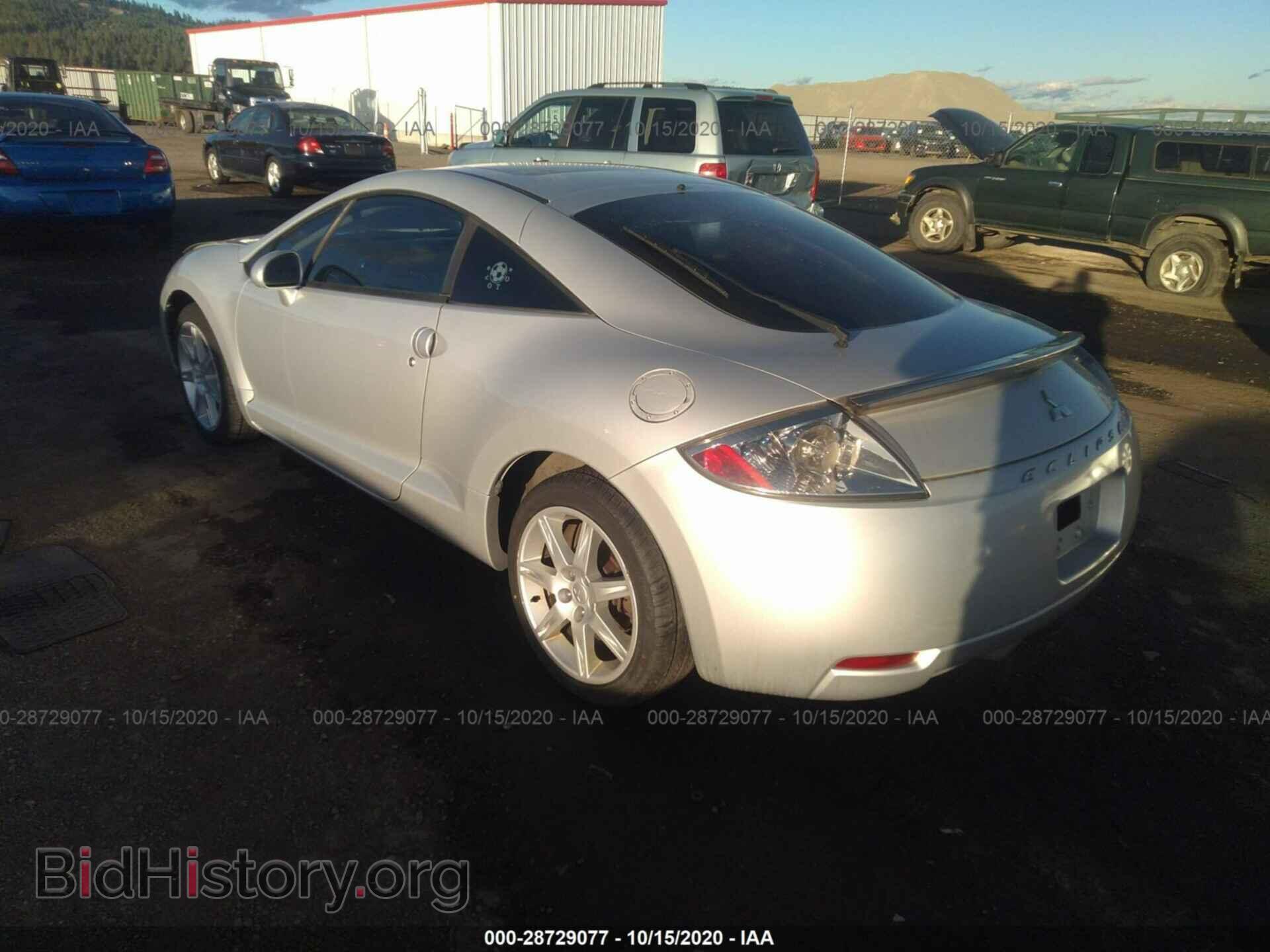 2006 MITSUBISHI ECLIPSE - VIN: 4A3AK34T06E005891 - Фото 3