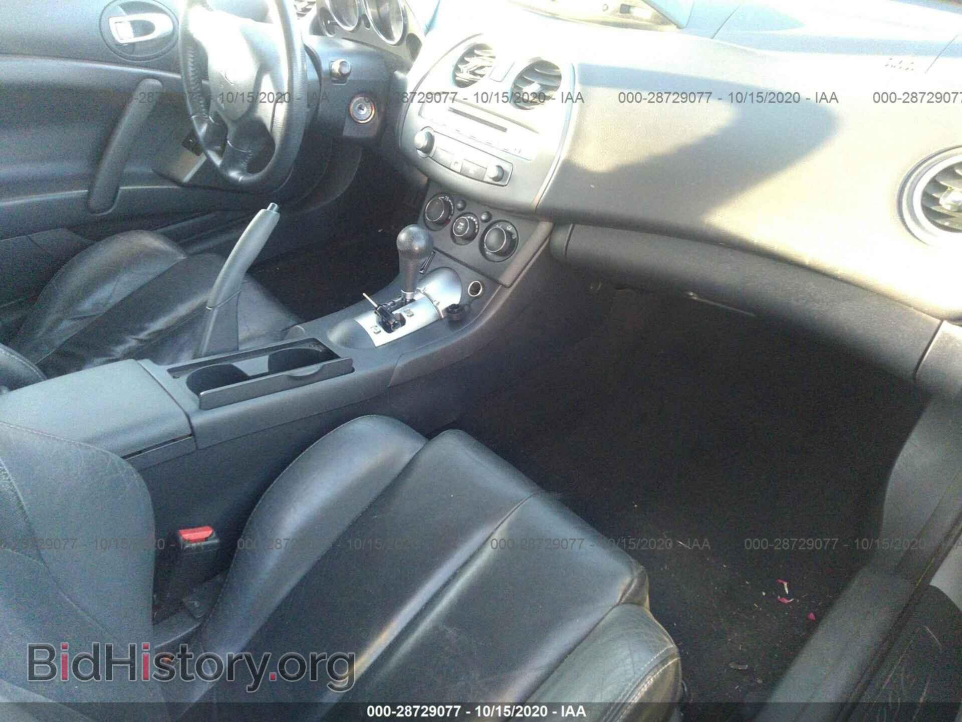 2006 MITSUBISHI ECLIPSE - VIN: 4A3AK34T06E005891 - Фото 5