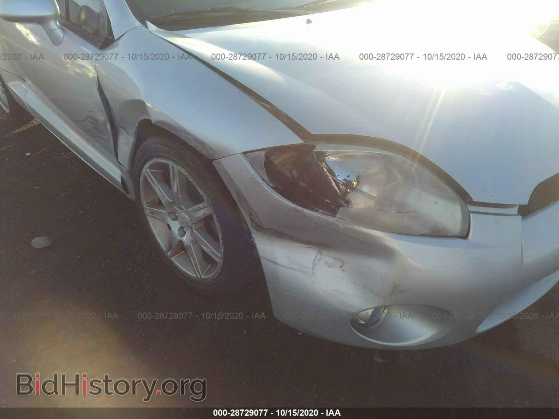 2006 MITSUBISHI ECLIPSE - VIN: 4A3AK34T06E005891 - Фото 6