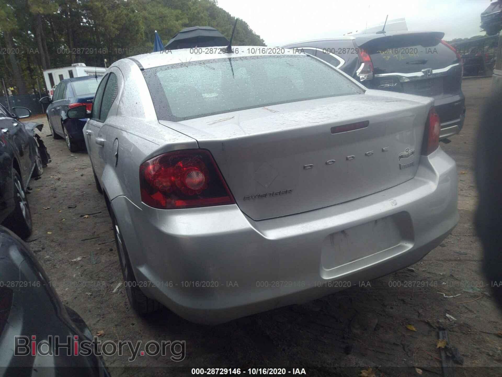 2012 DODGE AVENGER - VIN: 1C3CDZAB8CN102180 - Photo 3