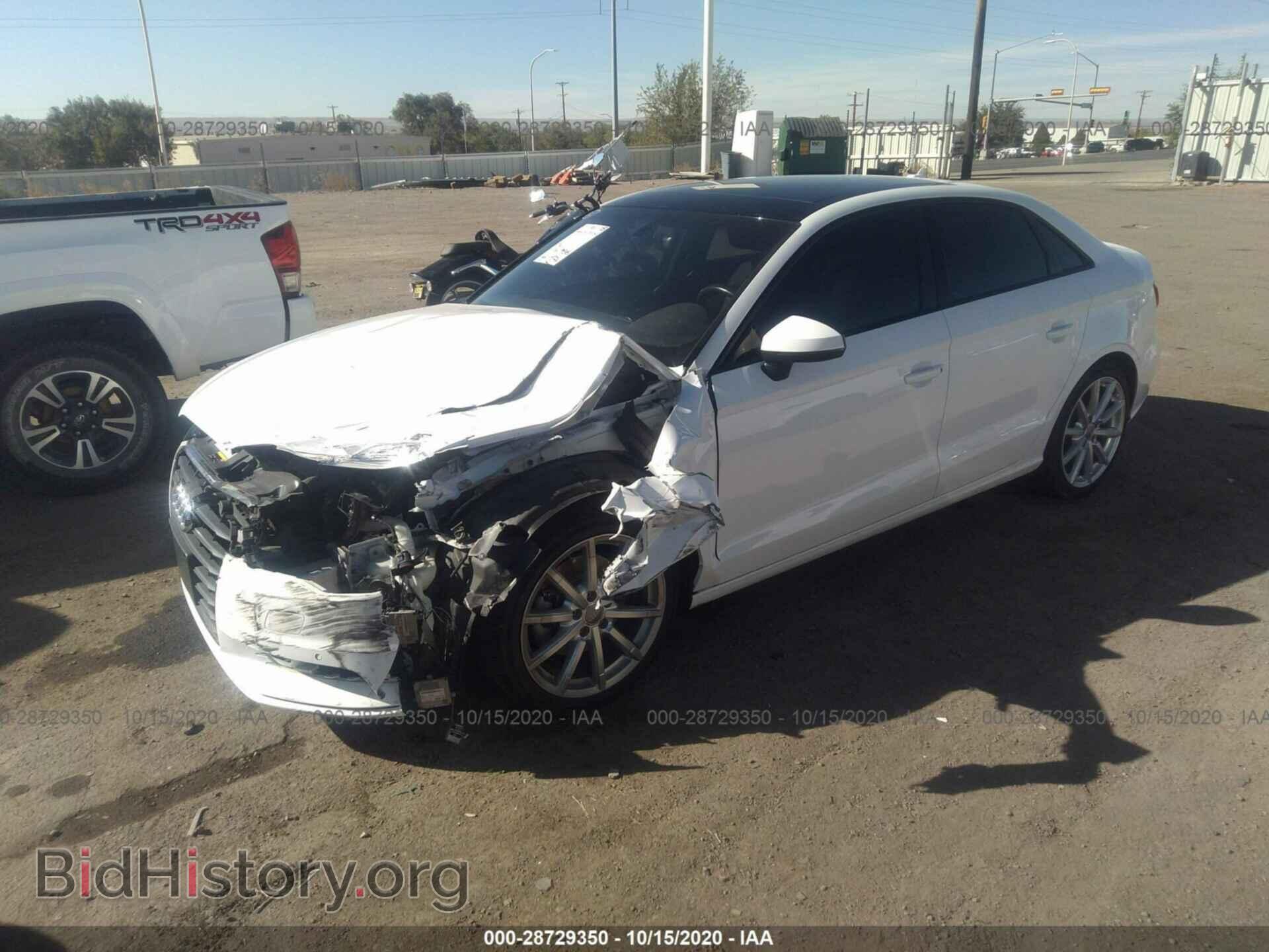 2016 AUDI A3 - VIN: WAUA7GFF2G1050016 - Фото 2
