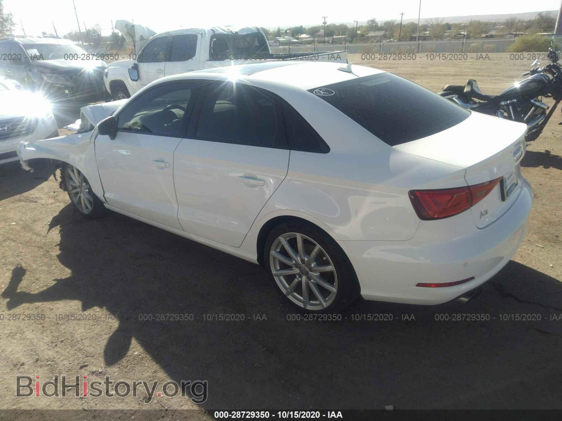 2016 AUDI A3 - VIN: WAUA7GFF2G1050016 - Фото 3