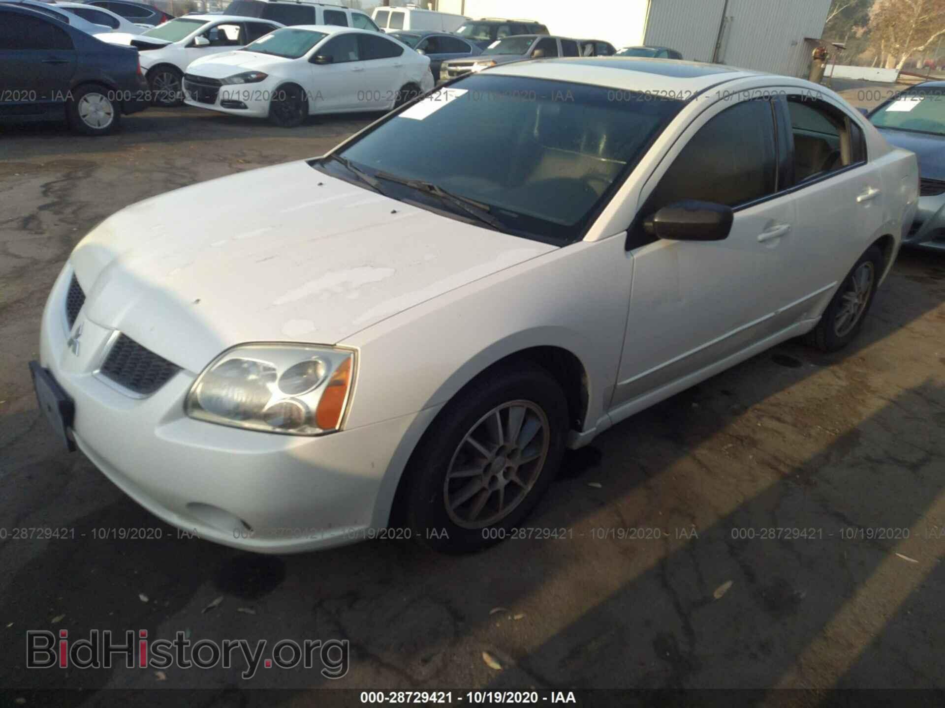 2004 MITSUBISHI GALANT - VIN: 4A3AB56FX4E050157 - Фото 2