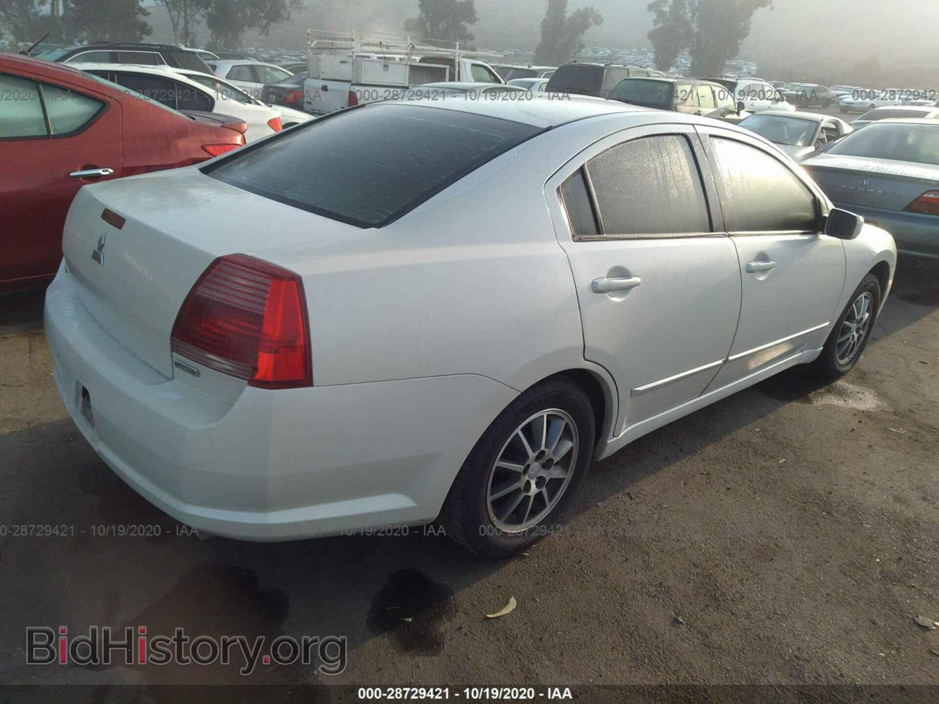 2004 MITSUBISHI GALANT - VIN: 4A3AB56FX4E050157 - Фото 4