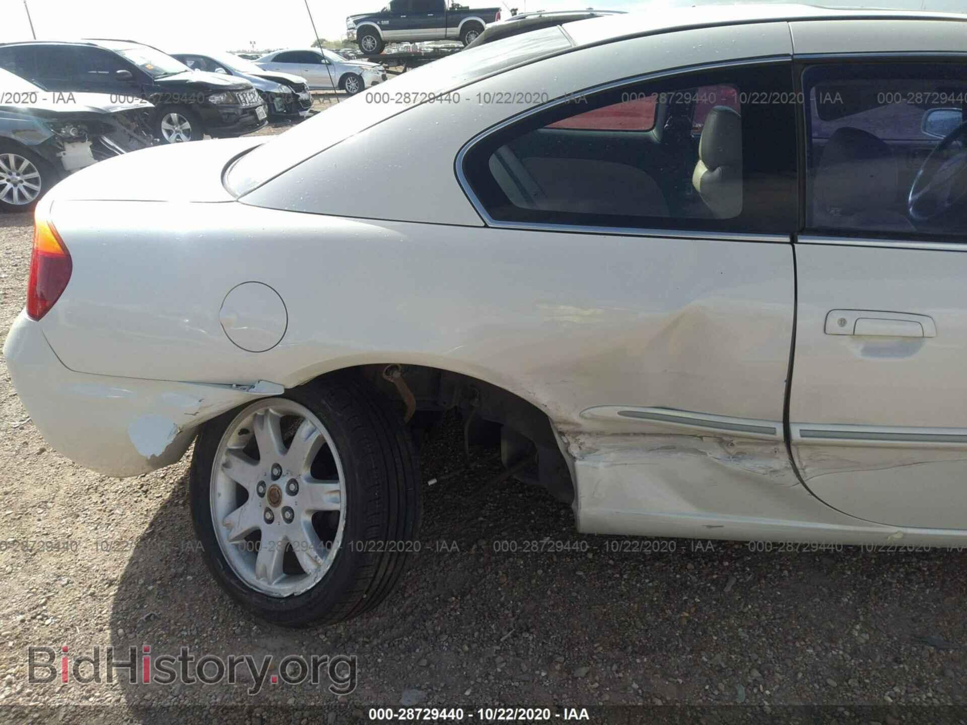 2001 CHRYSLER SEBRING - VIN: 4C3AG52H11E057461 - Фото 6