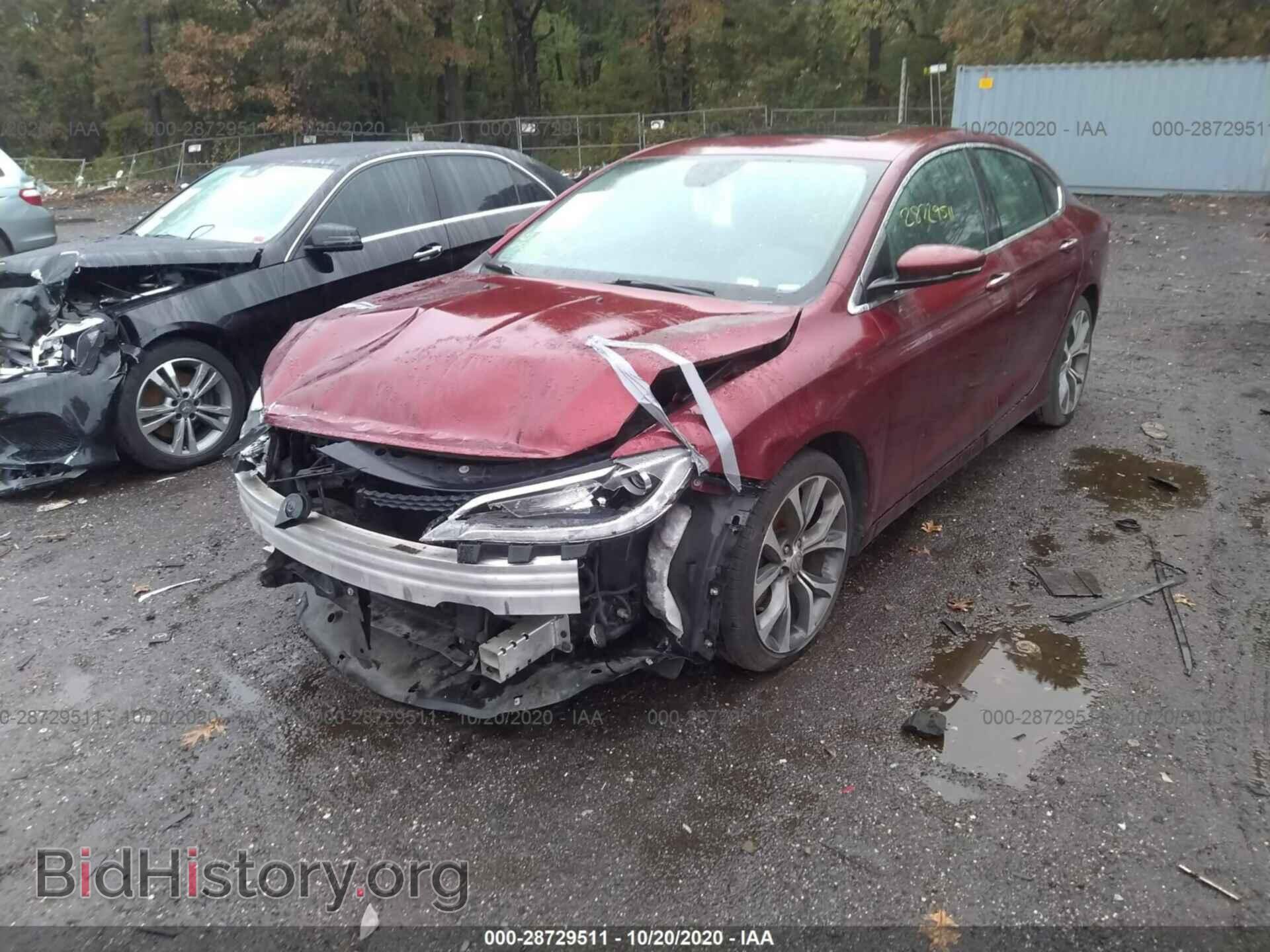 2015 CHRYSLER 200 - VIN: 1C3CCCEG0FN620309 - Фото 2