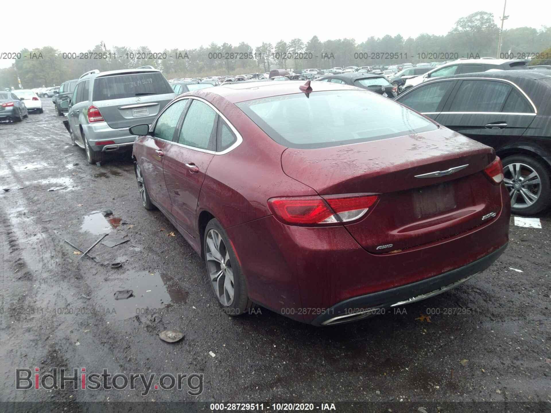 2015 CHRYSLER 200 - VIN: 1C3CCCEG0FN620309 - Фото 3