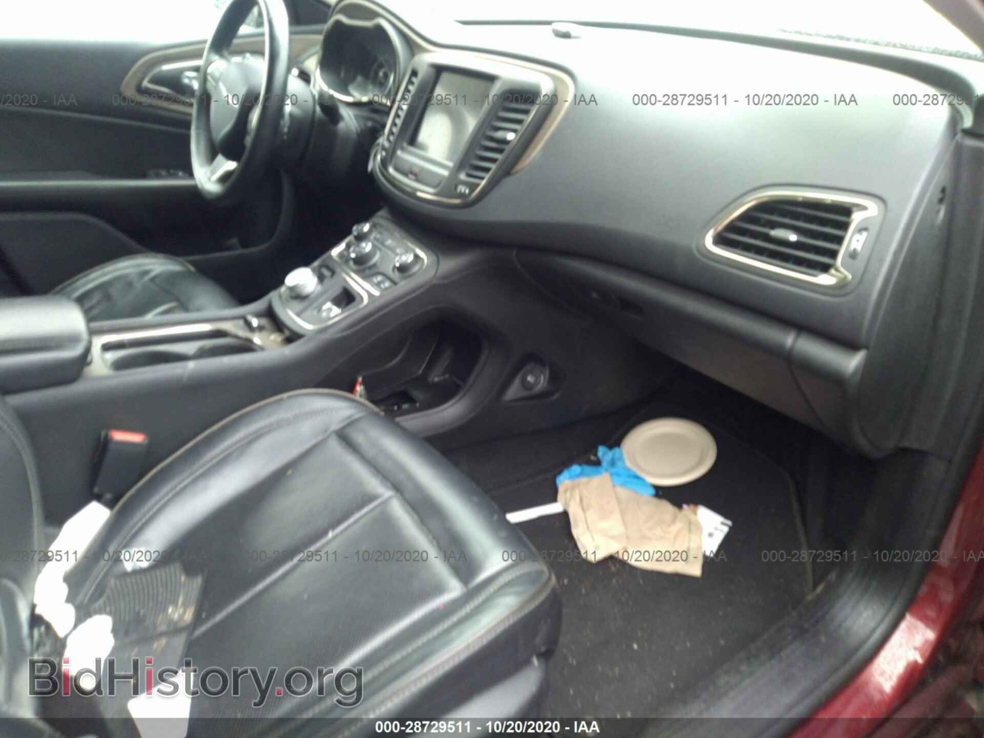 2015 CHRYSLER 200 - VIN: 1C3CCCEG0FN620309 - Фото 5