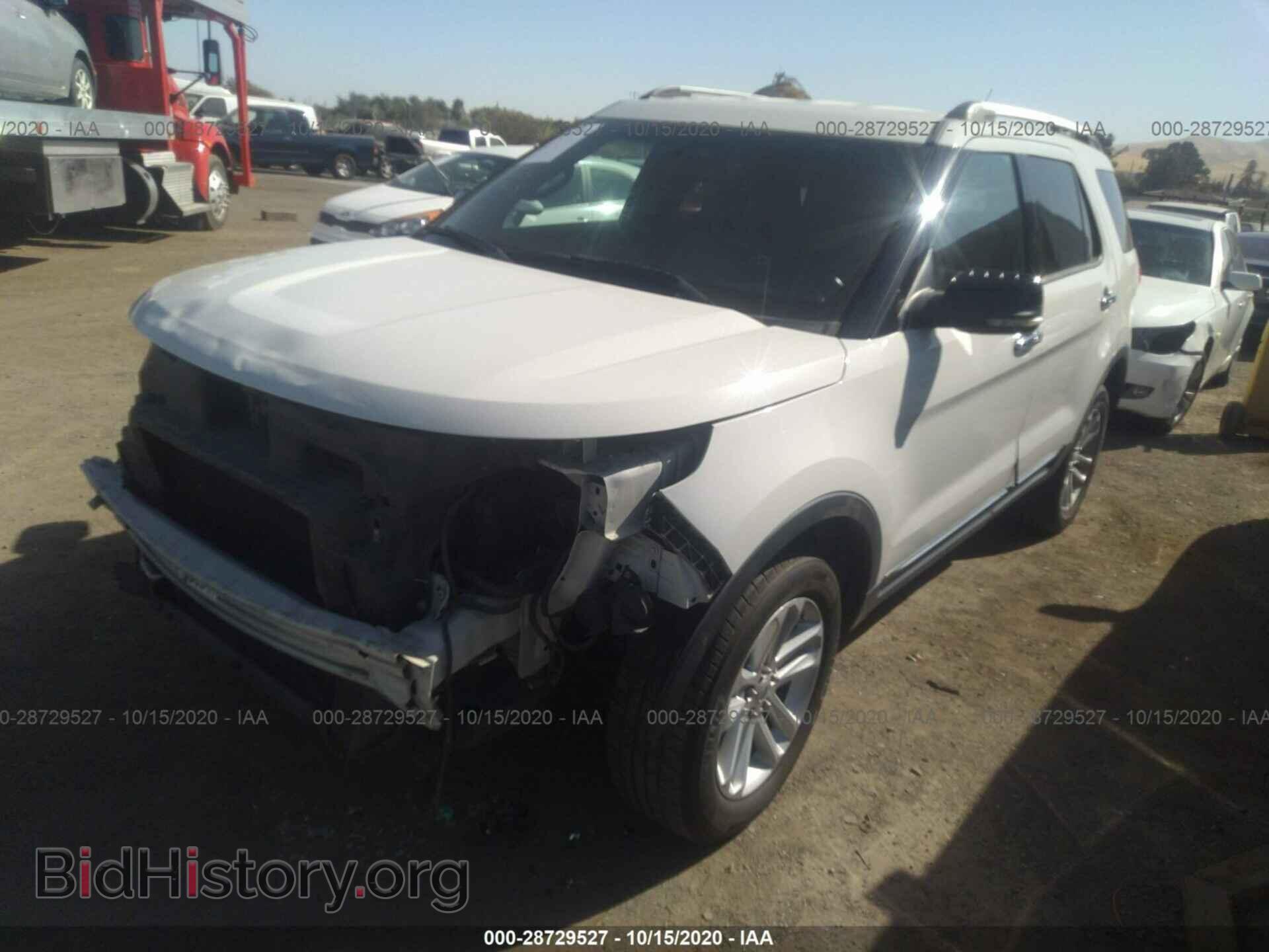 2012 FORD EXPLORER - VIN: 1FMHK8D86CGB02860 - Фото 2