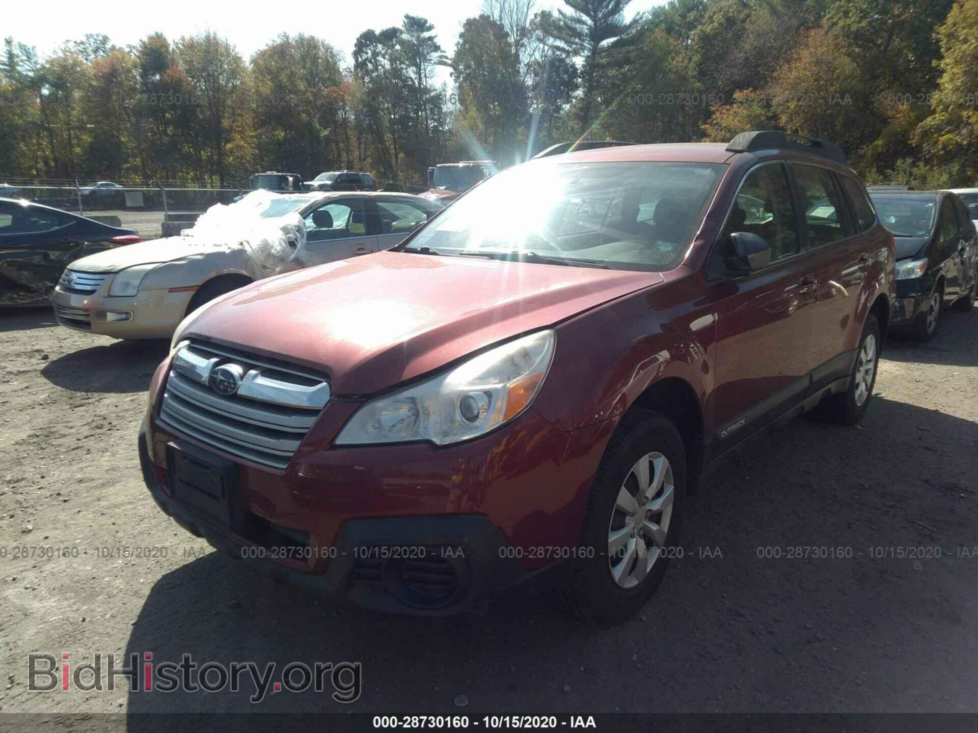 2013 SUBARU OUTBACK - VIN: 4S4BRBAC5D3265497 - Photo 2