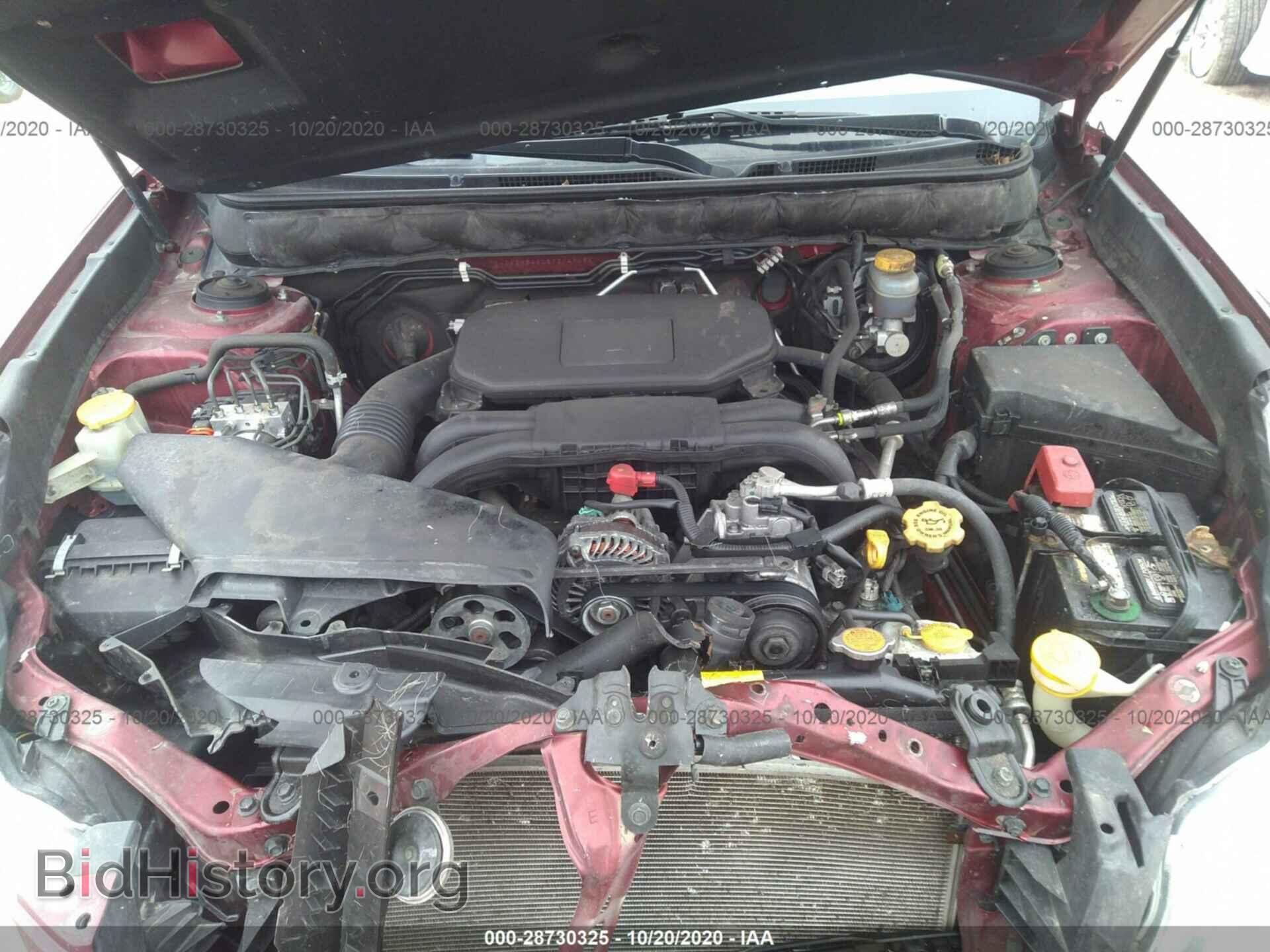 2011 SUBARU LEGACY - VIN: 4S3BMBA60B3214905 - Фото 10