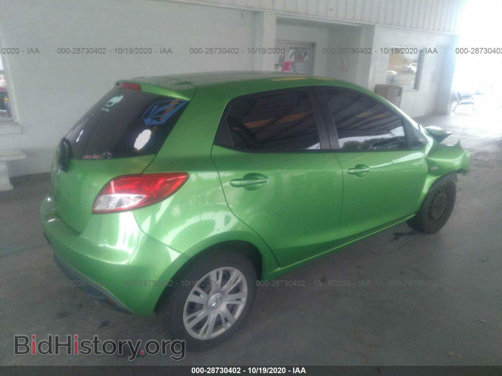 2012 MAZDA MAZDA2 - VIN: JM1DE1KY9C0152309 - Фото 4