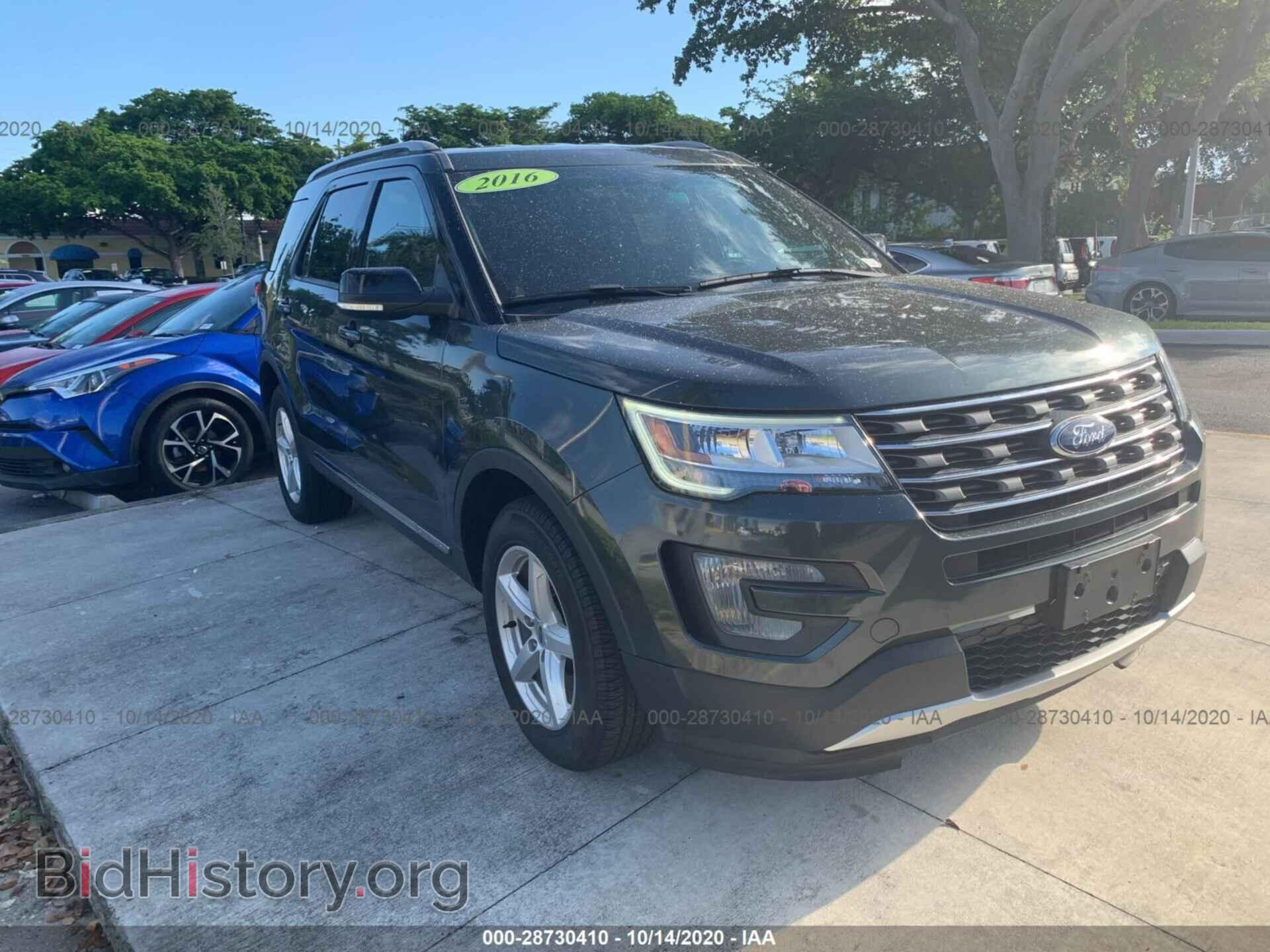 Photo 1FM5K8DH3GGC63708 - FORD EXPLORER 2016