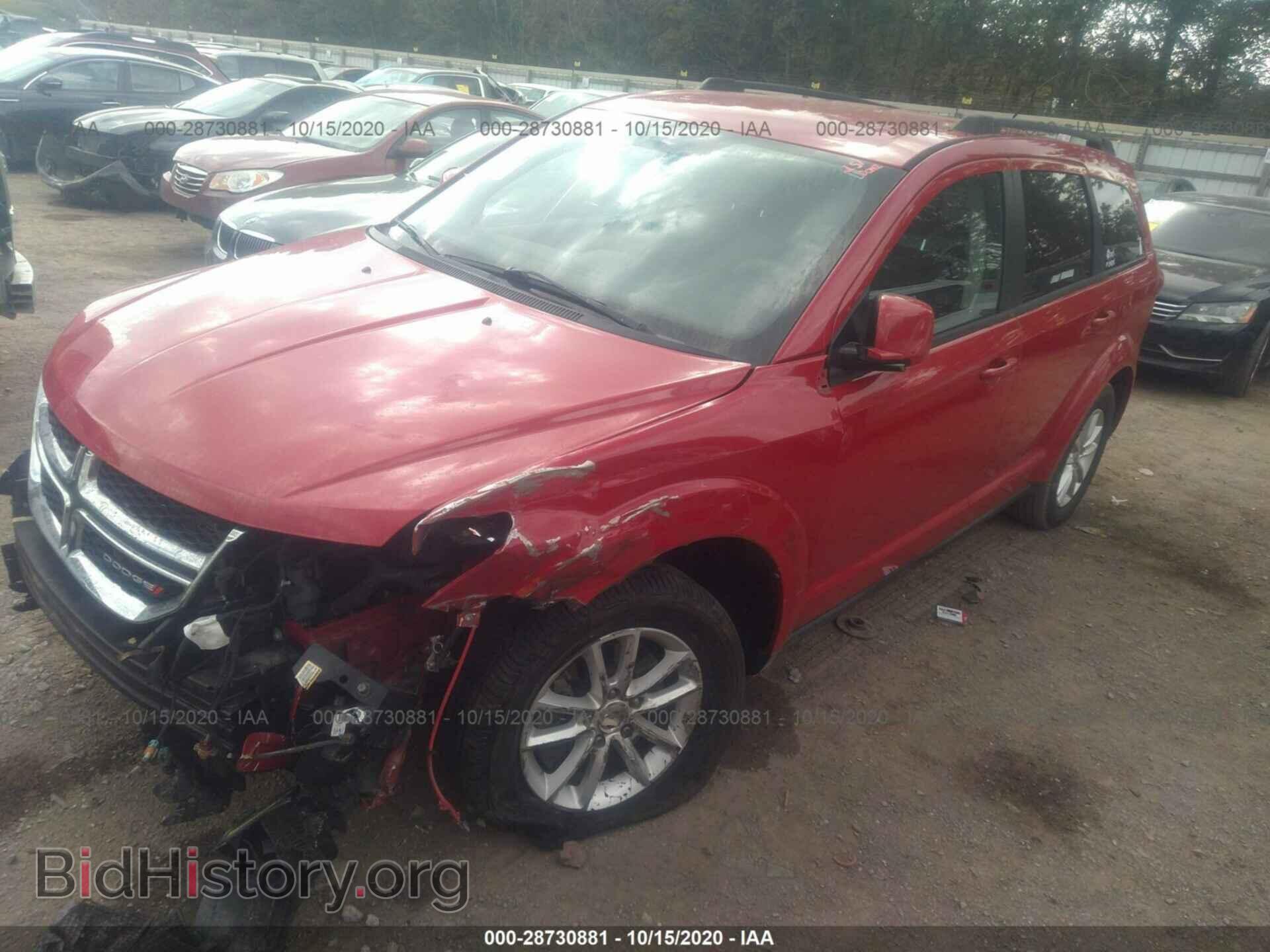 2013 DODGE JOURNEY - VIN: 3C4PDCBG7DT649852 - Фото 2