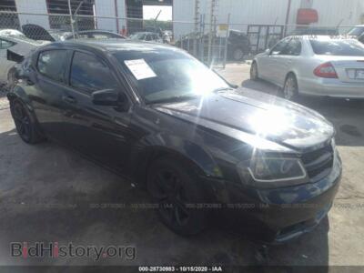 2011 Dodge AVENGER Heat, черный — VIN 1B3BD1FG7BN514927, IAAI