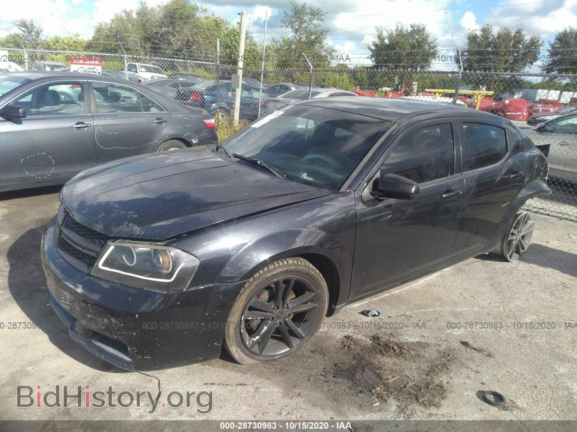 2011 DODGE AVENGER - VIN: 1B3BD1FG7BN514927 - Фото 2