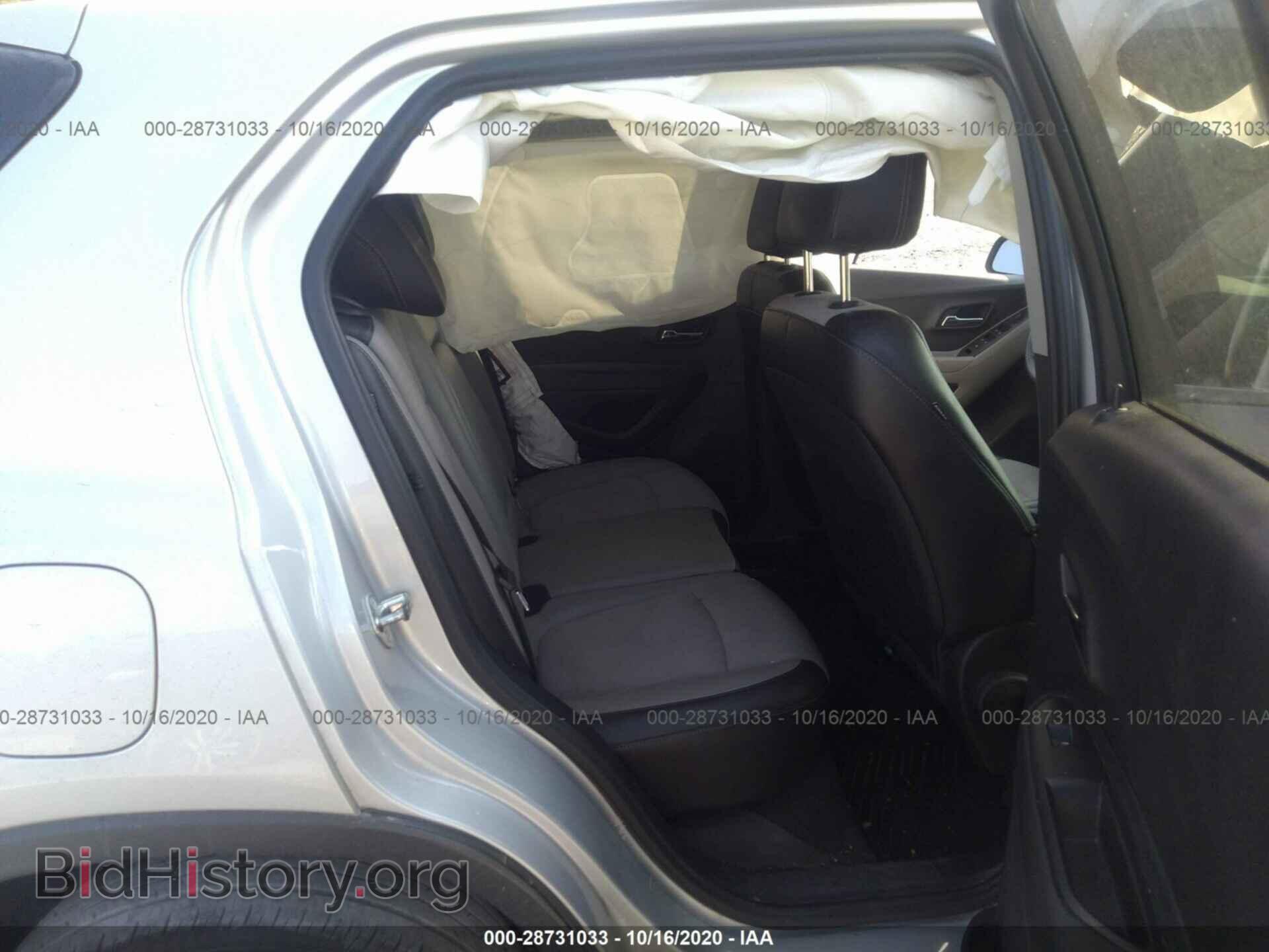 2016 CHEVROLET TRAX - VIN: 3GNCJLSB0GL239272 - Photo 8