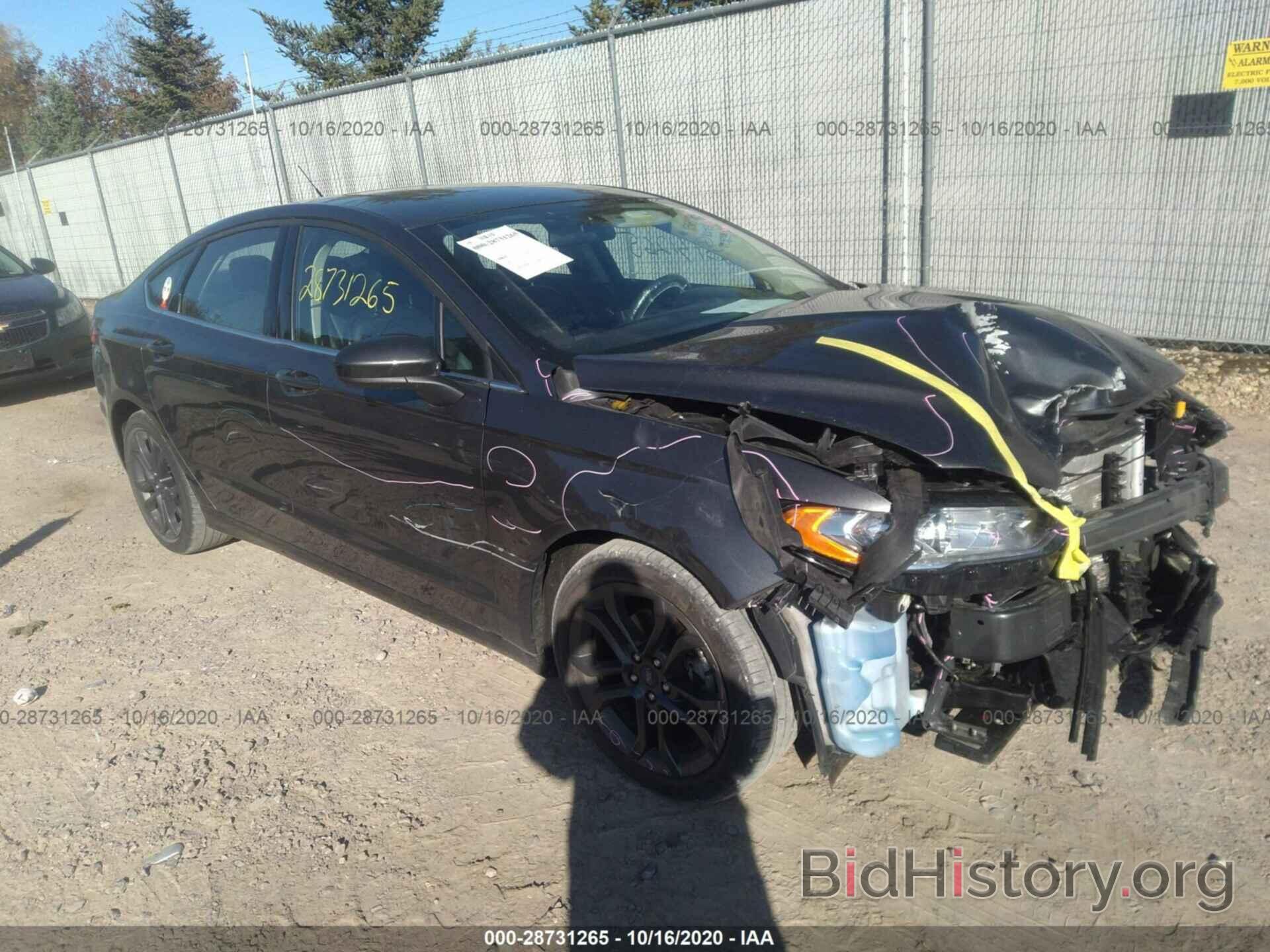 Photo 3FA6P0HDXJR167311 - FORD FUSION 2018