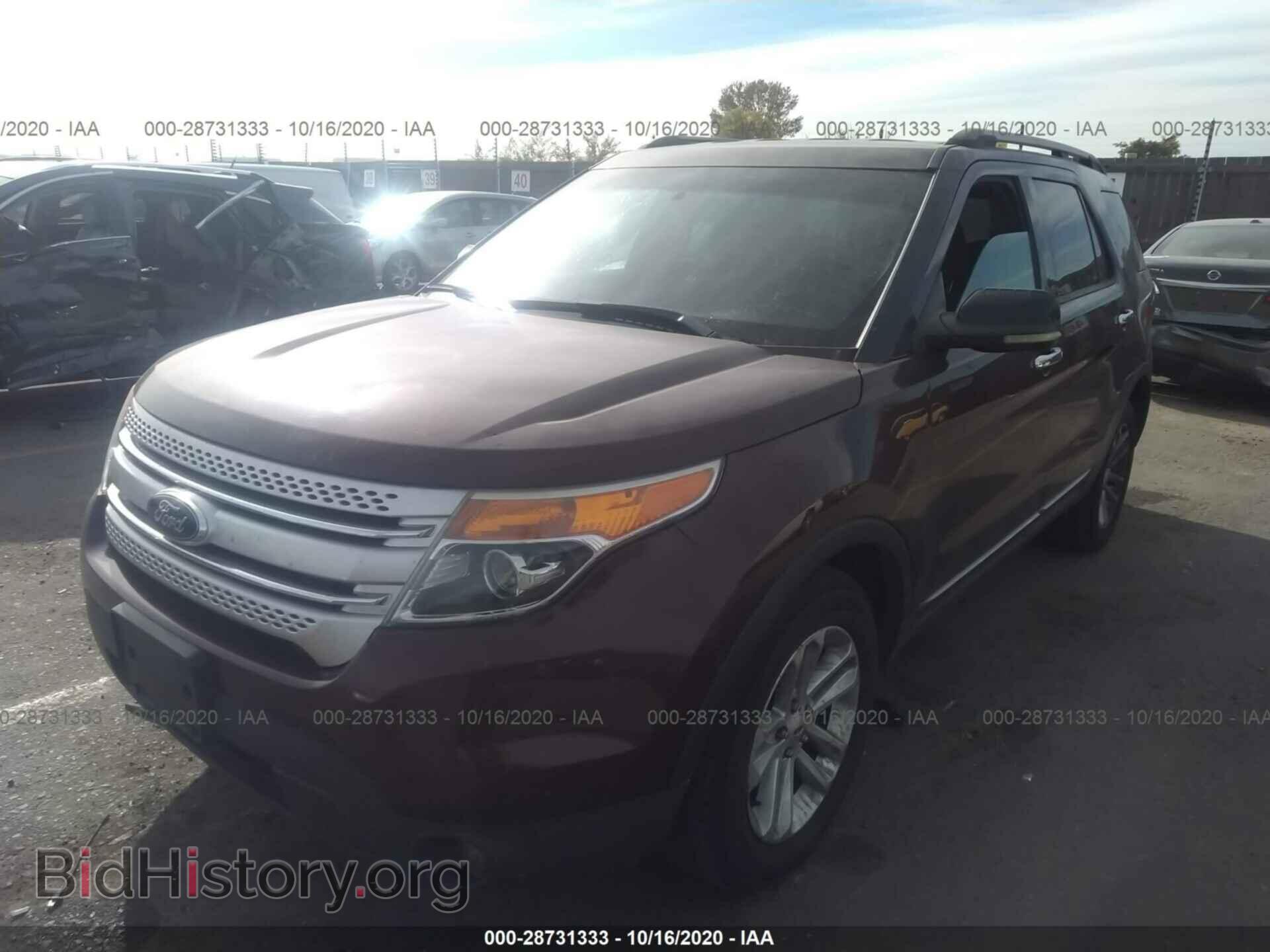 2012 FORD EXPLORER - VIN: 1FMHK7D83CGA08431 - Фото 2