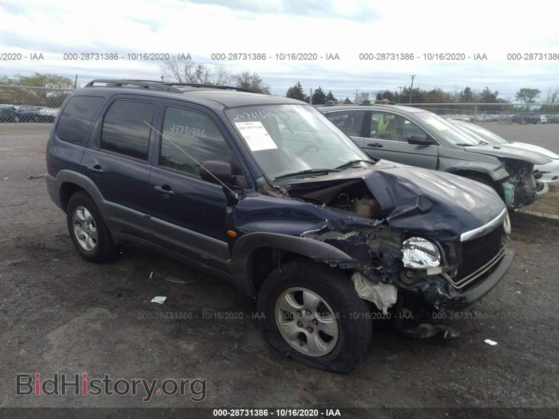 Photo 4F2YU09112KM64313 - MAZDA TRIBUTE 2002