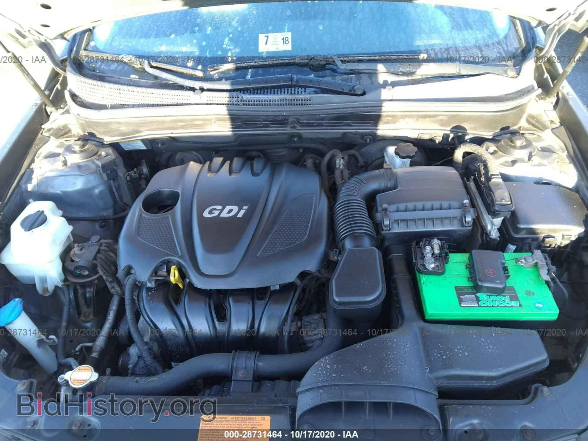 2012 HYUNDAI SONATA - VIN: 5NPEB4AC0CH409803 - Фото 10