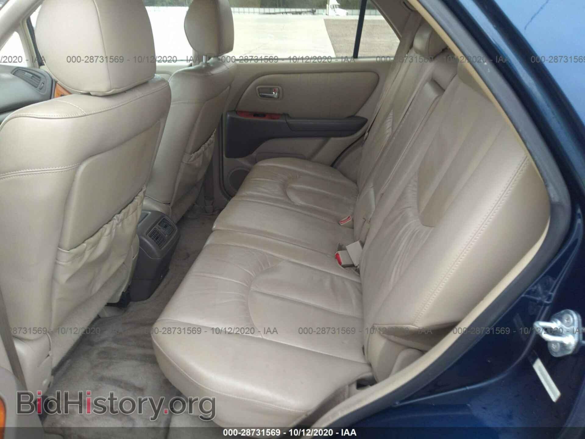 2002 LEXUS RX 300 - VIN: JTJGF10U520121578 - Фото 8